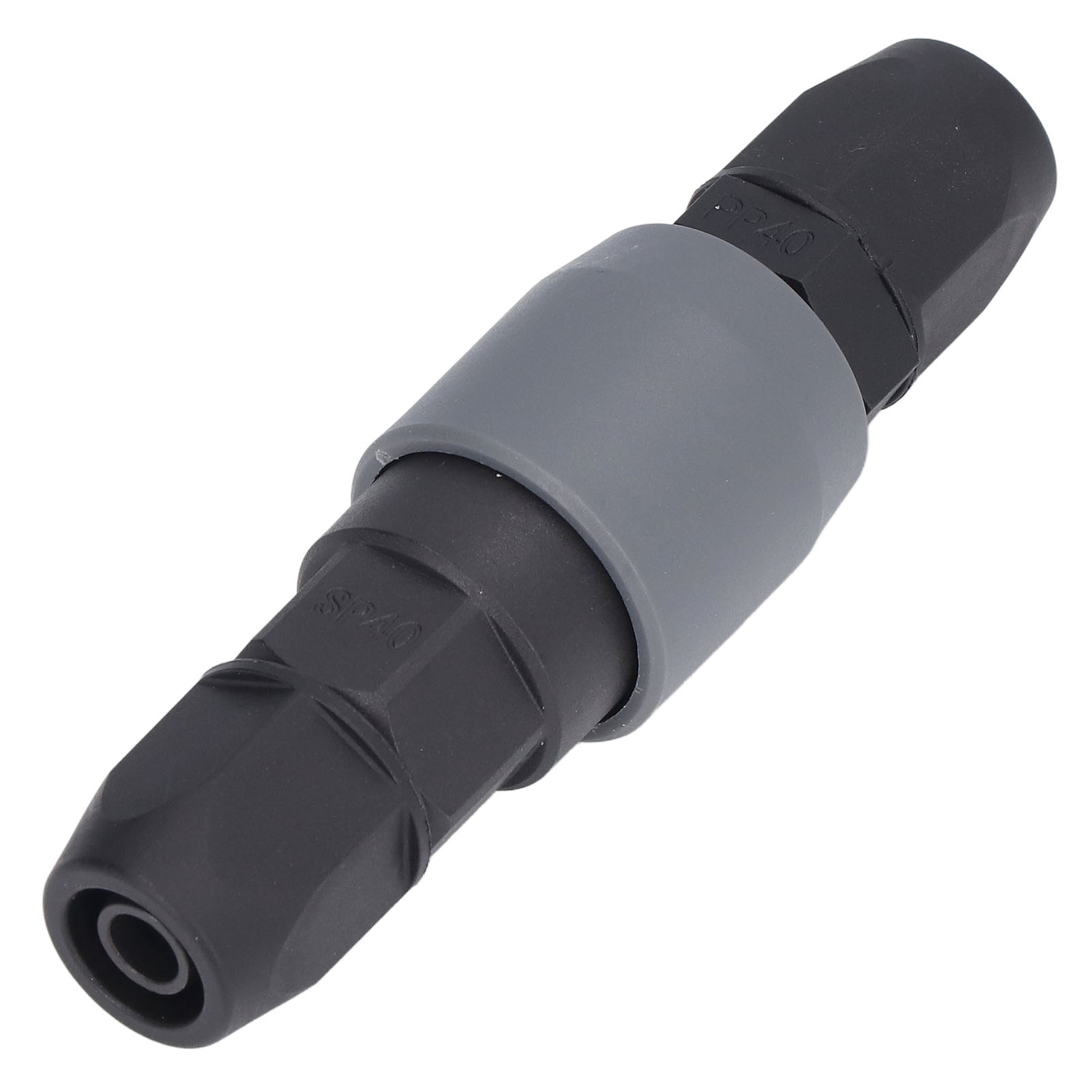 Pneumatikverschraubungen Typ C, Kunststoff, Stahl, Selbstsichernd, Pu-schlauch, Schnellkupplung, Kompressorzubehör (sp40+pp40 12x8mm, 1/2" Gewinde)