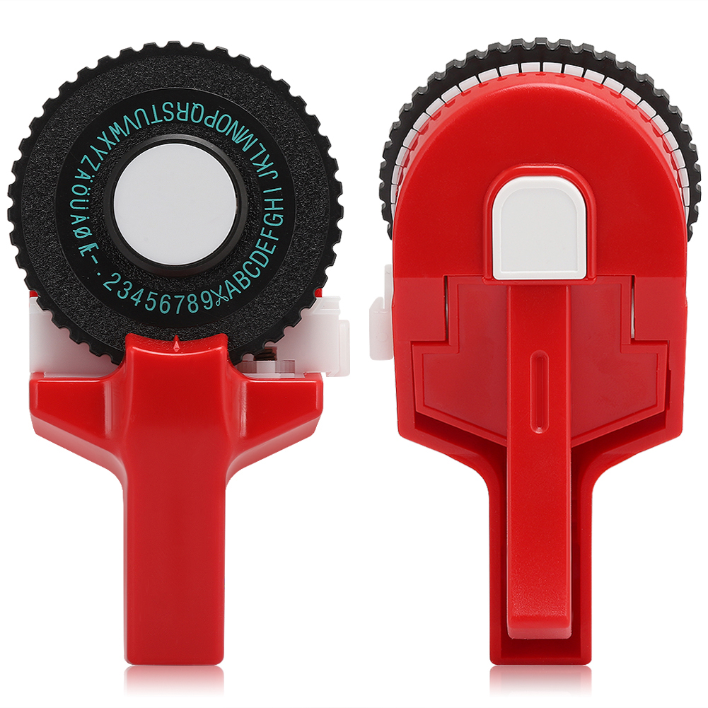Mini-handgerät Für Dekoratives Klebeband Aus Farbigem Abs, 9 Mm 3d-prägeband Für Handbookred