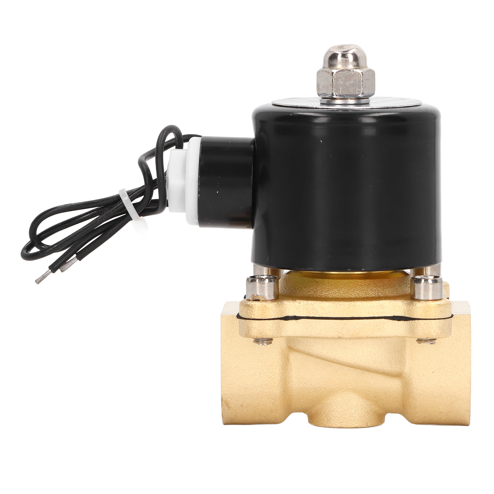 2-w-magnetventil, Normalerweise Geschlossen, Spule Mit Messing-kupferkern, Für Wasser, Gas Und Öl, 3/4 Zoll, 24 V Dc