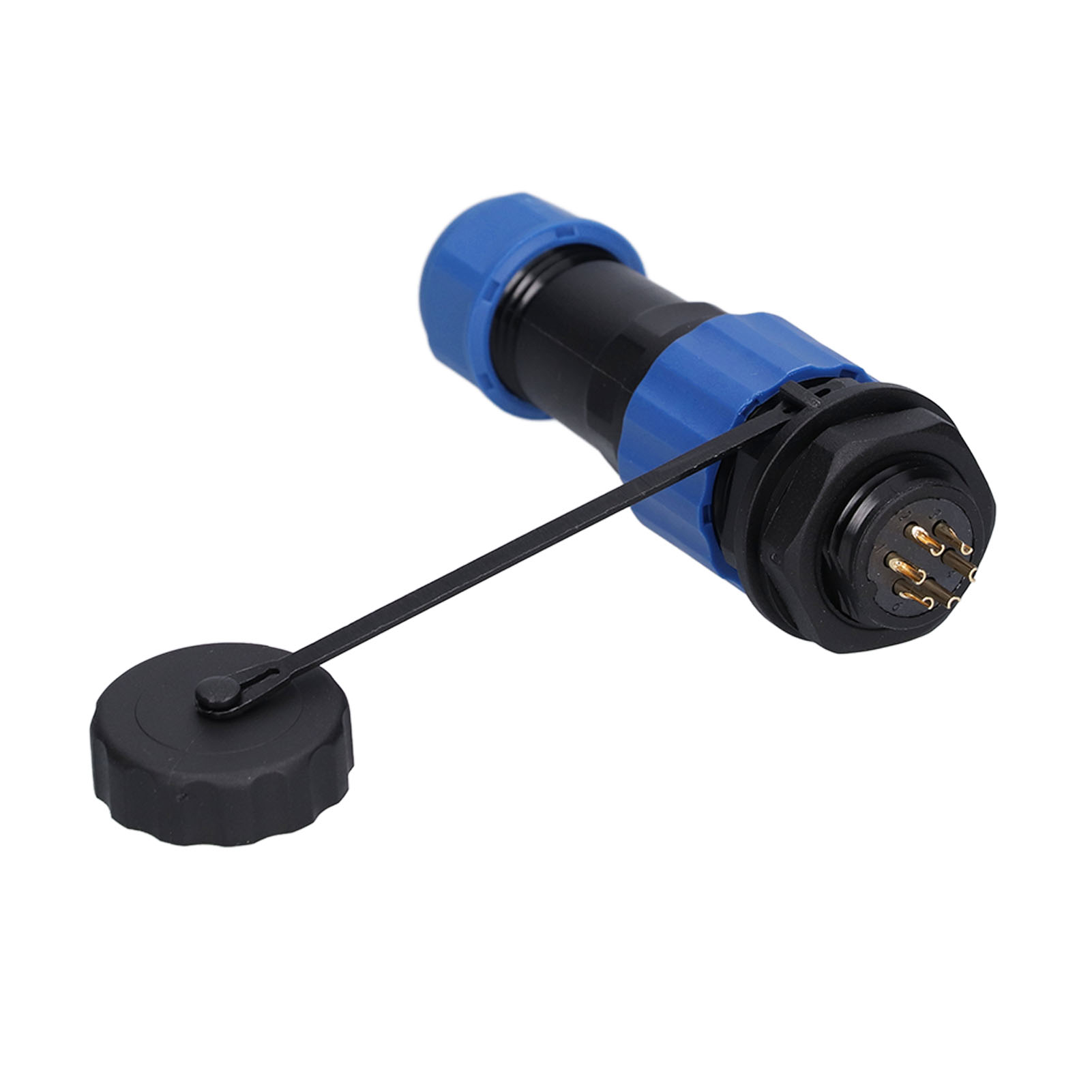 Zuverlässiger, Praktischer Und Kompakter Luftfahrtstecker, Oxidationsbeständig, 6-poliger Stecker Für Kommunikationsgeräte