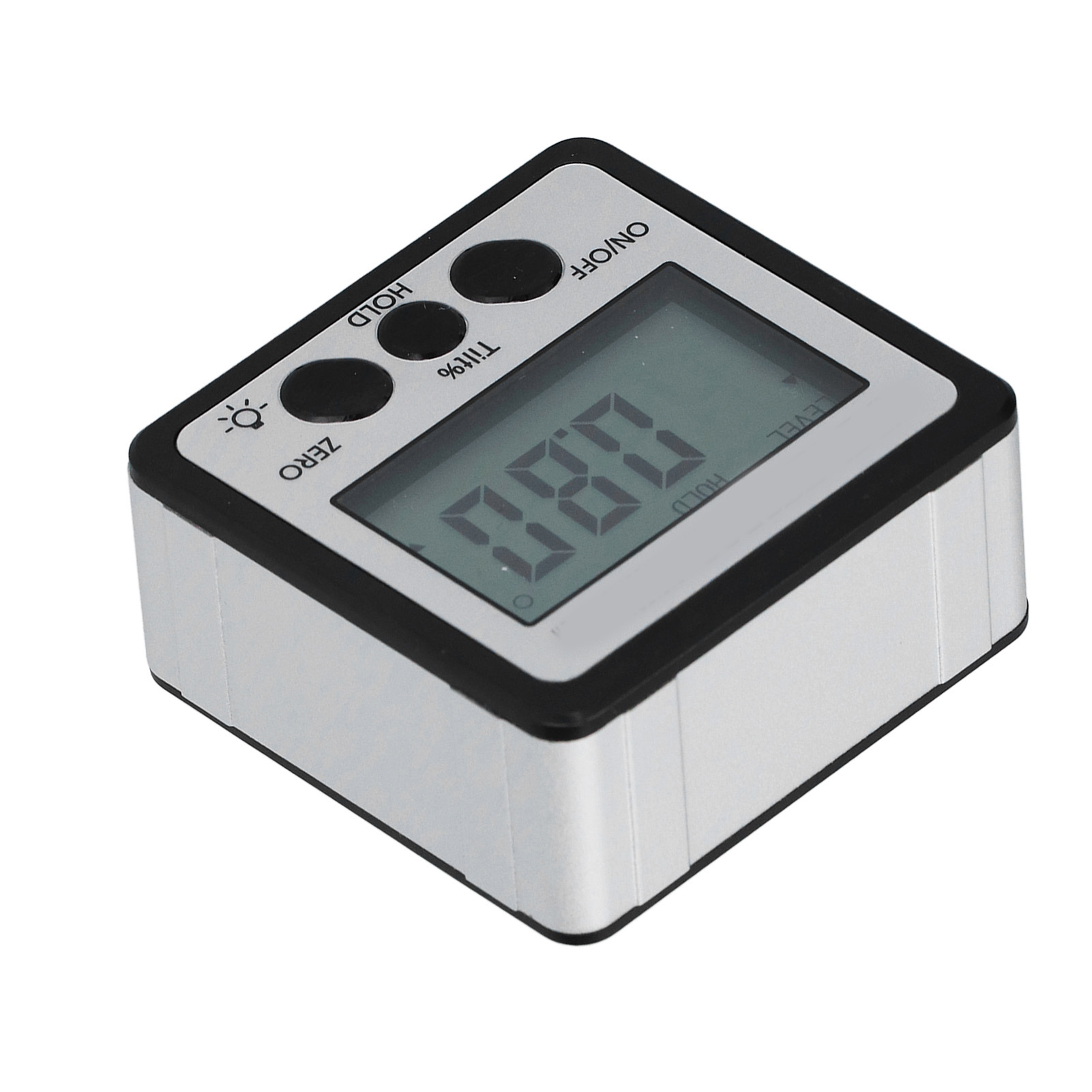 Digitaler Neigungsmesser Mit Lcd-bildschirm, Magnetische Wasserwaage Für Holzarbeiten, 4 X 90°