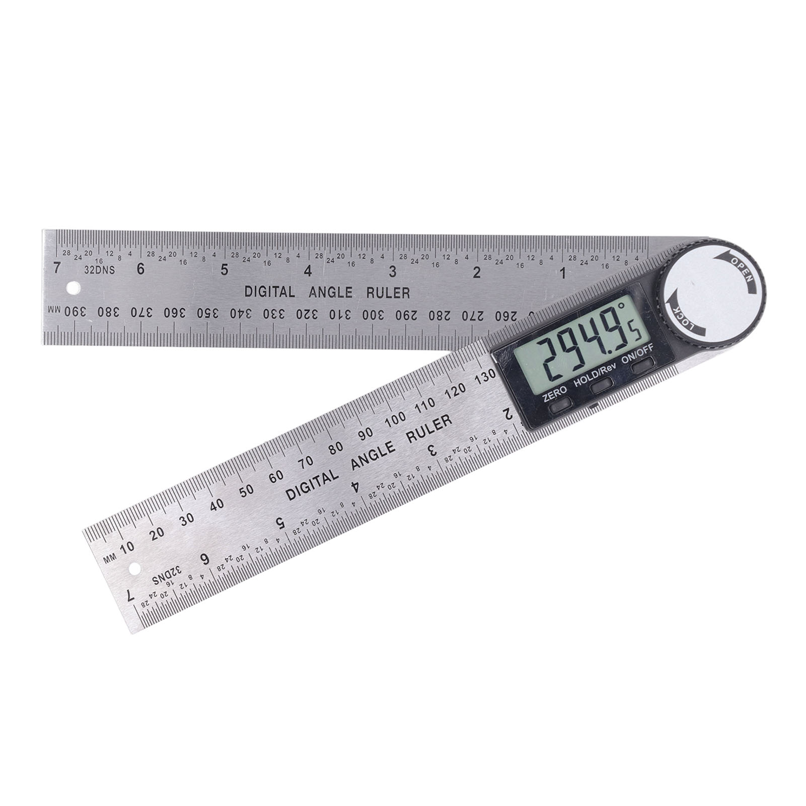 Digitaler Winkelmesser, 0–200 Mm, 360°, Elektronisch, Hochpräzise, Lcd-bildschirm