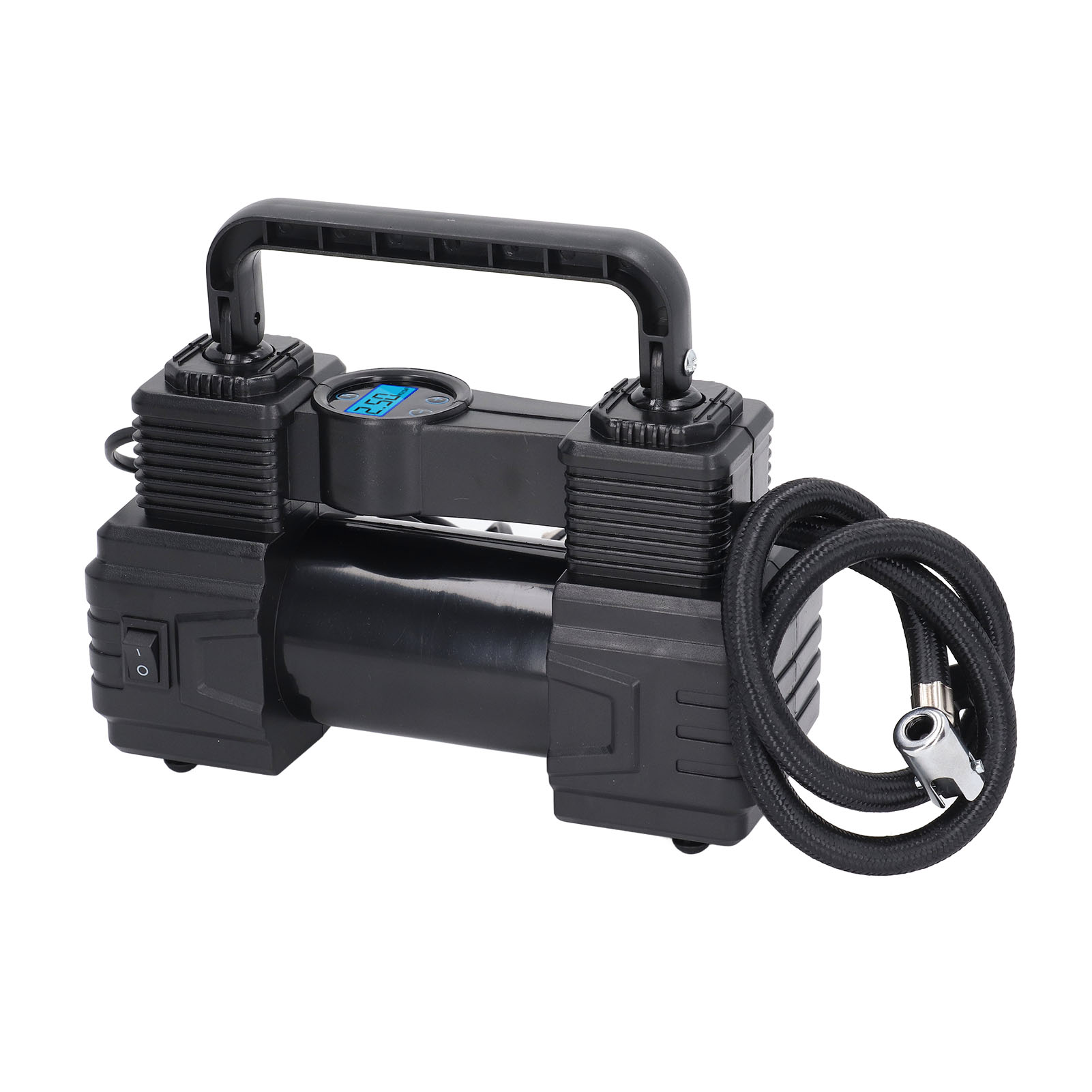 120-psi-autoreifenfüller, Luftkompressor Mit Digitalem Manometer, Tragbare Luftpumpe Und 12-v-led-leuchte