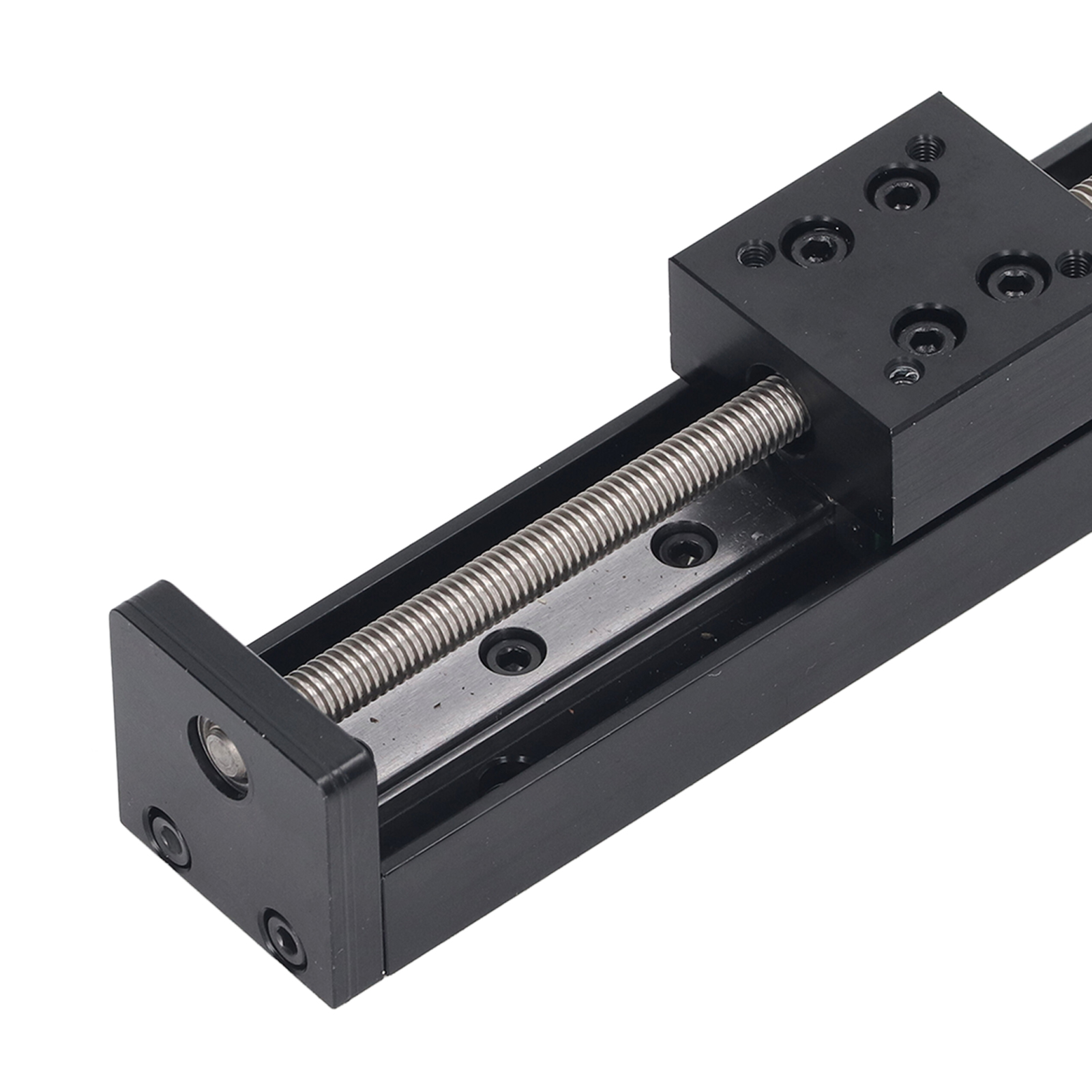 Hochpräziser Linearschlitten Mit Kugelgewindetrieb, Linearführungsschiene, 100 Mm Hub, T6x2-gewinde