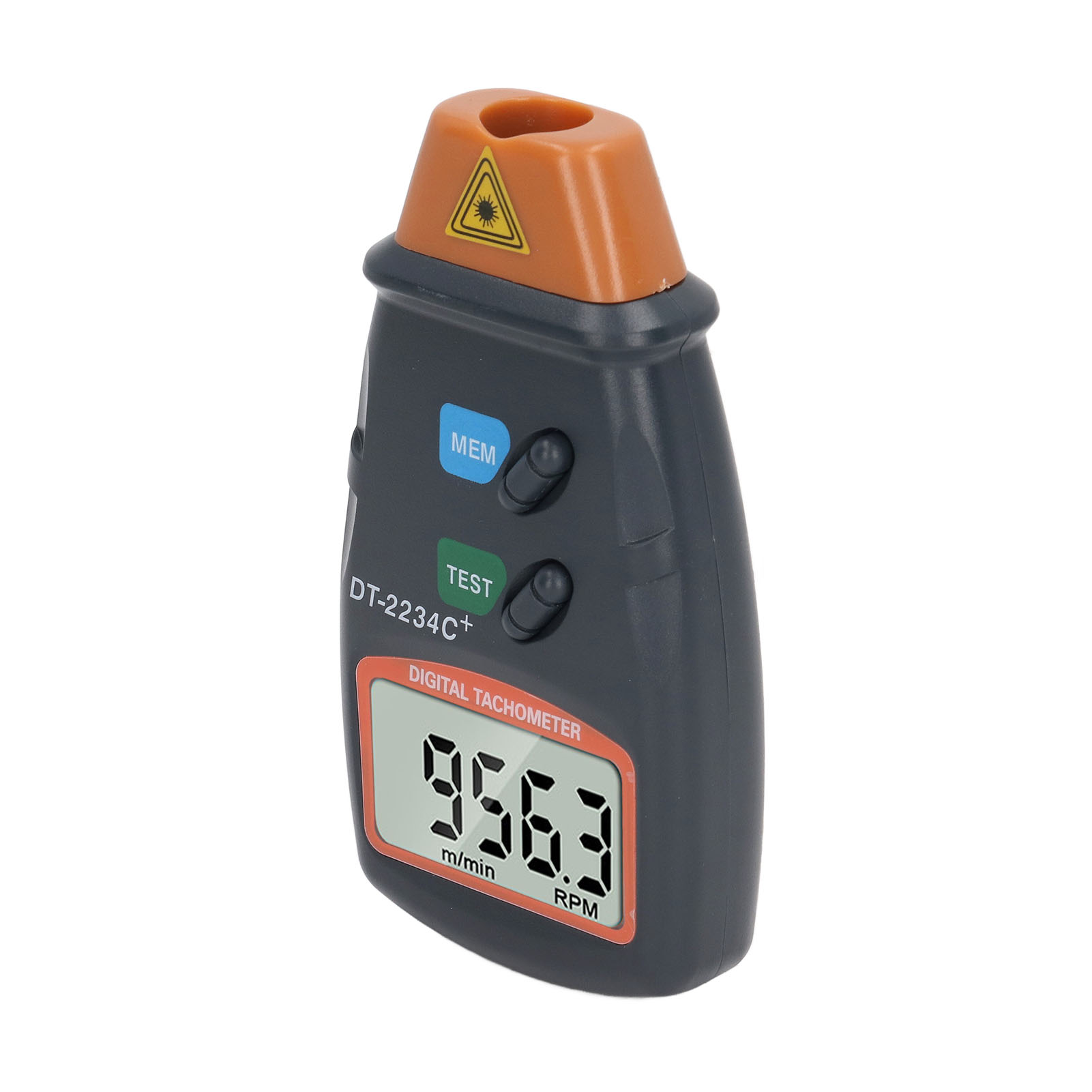 Berührungsloser Digitaler Laser-drehzahlmesser Für Umdrehungen Pro Minute (u/min)