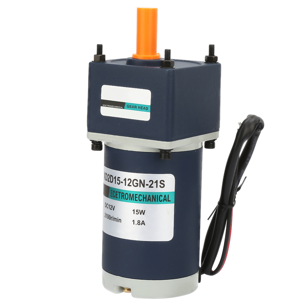 12v/15w Permanentmagnet-gleichstrom-getriebemotor, 1800/2100 U/min Getriebemotor (13)