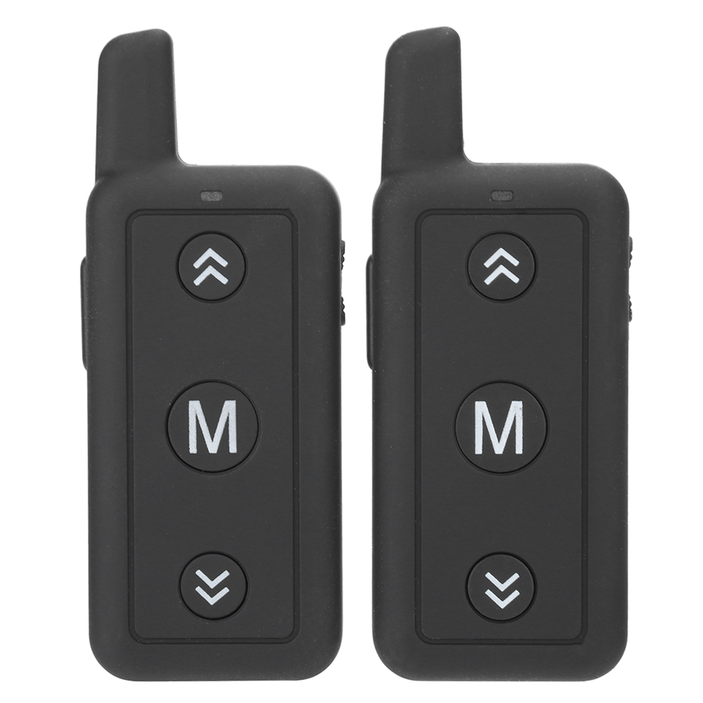 2 Mini-funkgeräte (1 W, 400–480 Mhz) Mit Ohrhörer Und Ohrbügel
