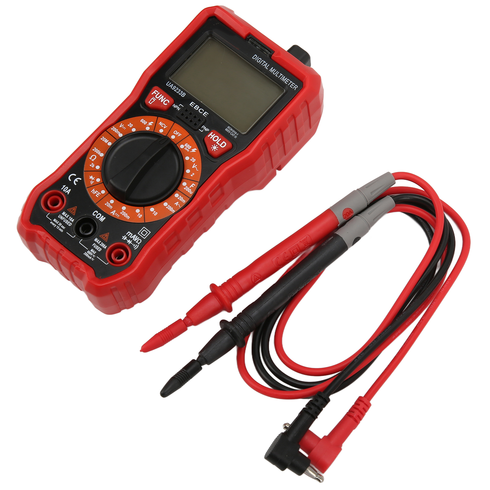 Ua9233b Intelligentes Multimeter, Hochpräzise, Vollautomatisch, Industrietauglich, Hitze- Und Stoßfest, Voltmeter