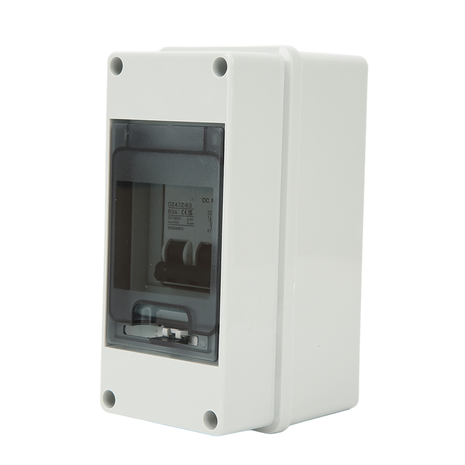 1000v Dc 63a Zweipoliger Leitungsschutzschalter Mit Wasserdichtem Ip65-gehäuse Für Photovoltaik-solarsysteme