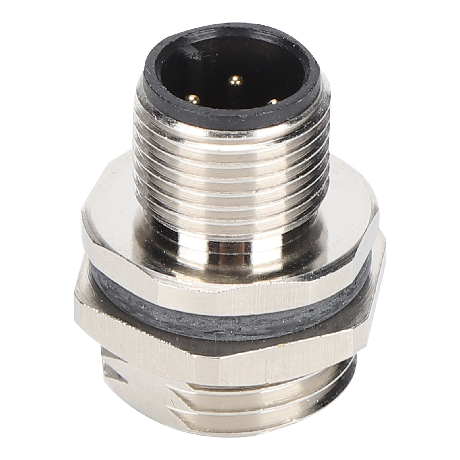M12bp4-stecker, M16-gewinde, Einbaufertig, Wasserdicht Nach Ip67, 4-poliger Adapter