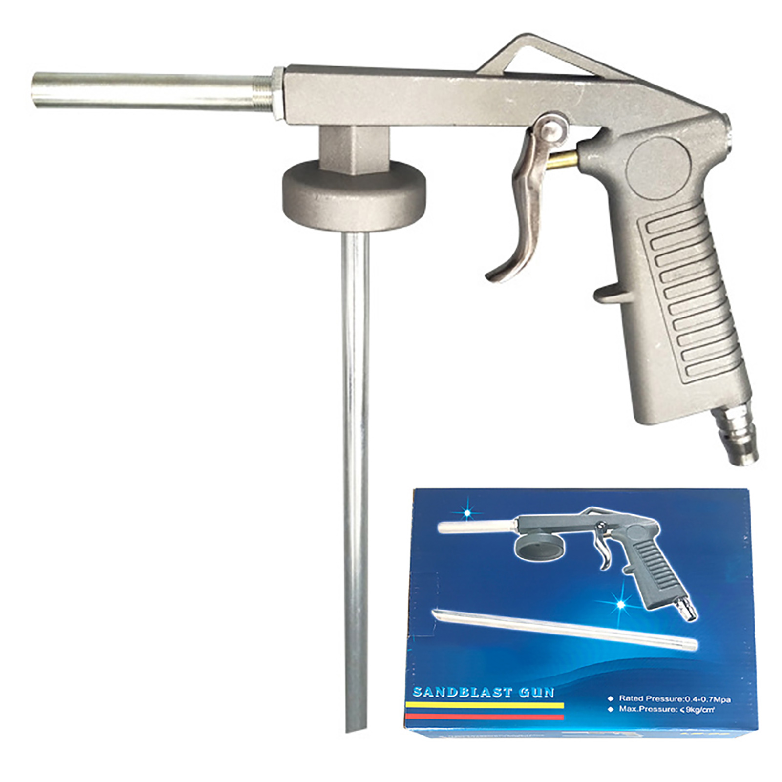 Tragbare Druckluftpistole Für Die Unterbodenbeschichtung Von Stahlchassis