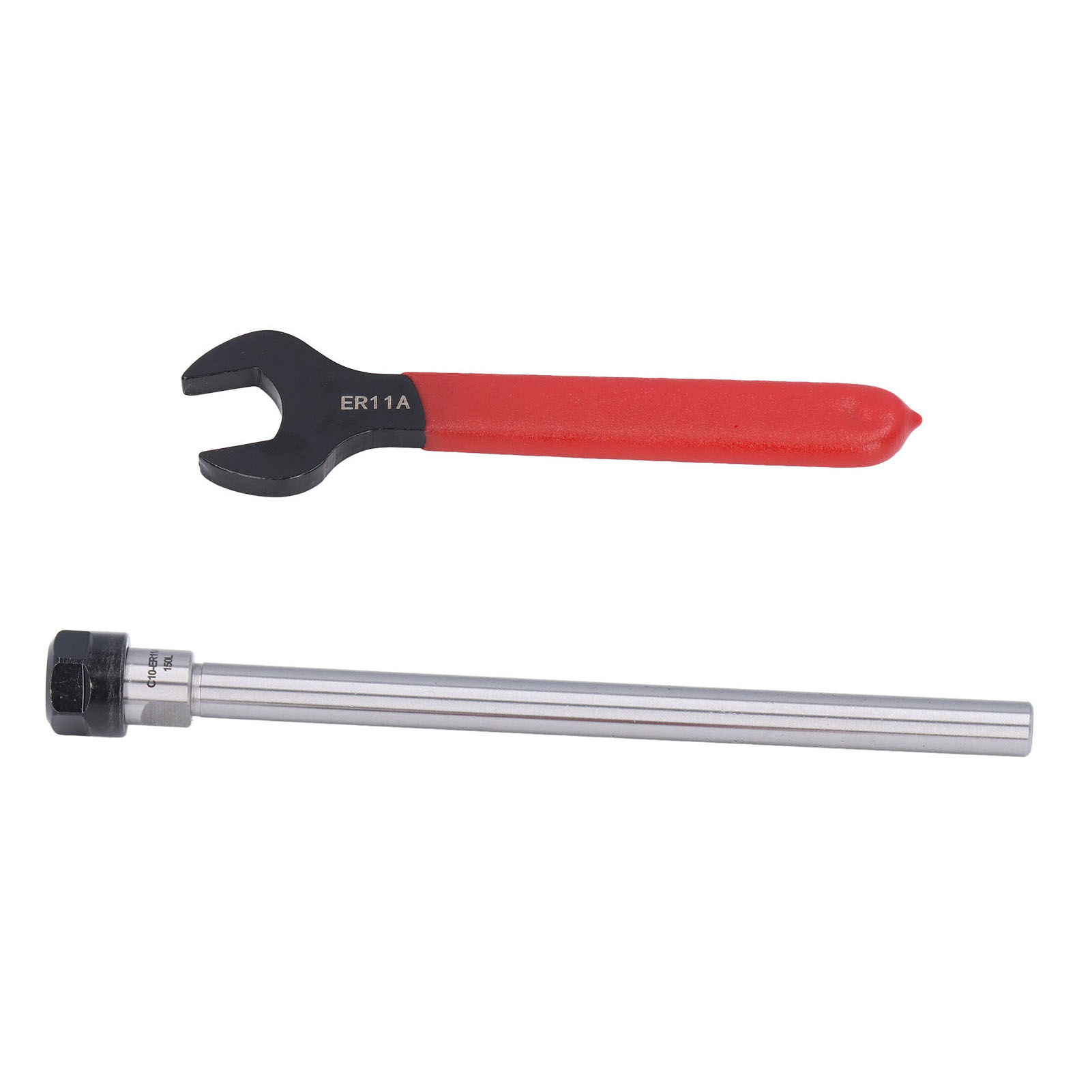 Er11-werkzeughalter Mit Geradem Schaft, Spannzangenfutterverlängerung Mit Schraubenschlüssel, Cnc-fräszubehör C10-er11a-150l 150 Mm
