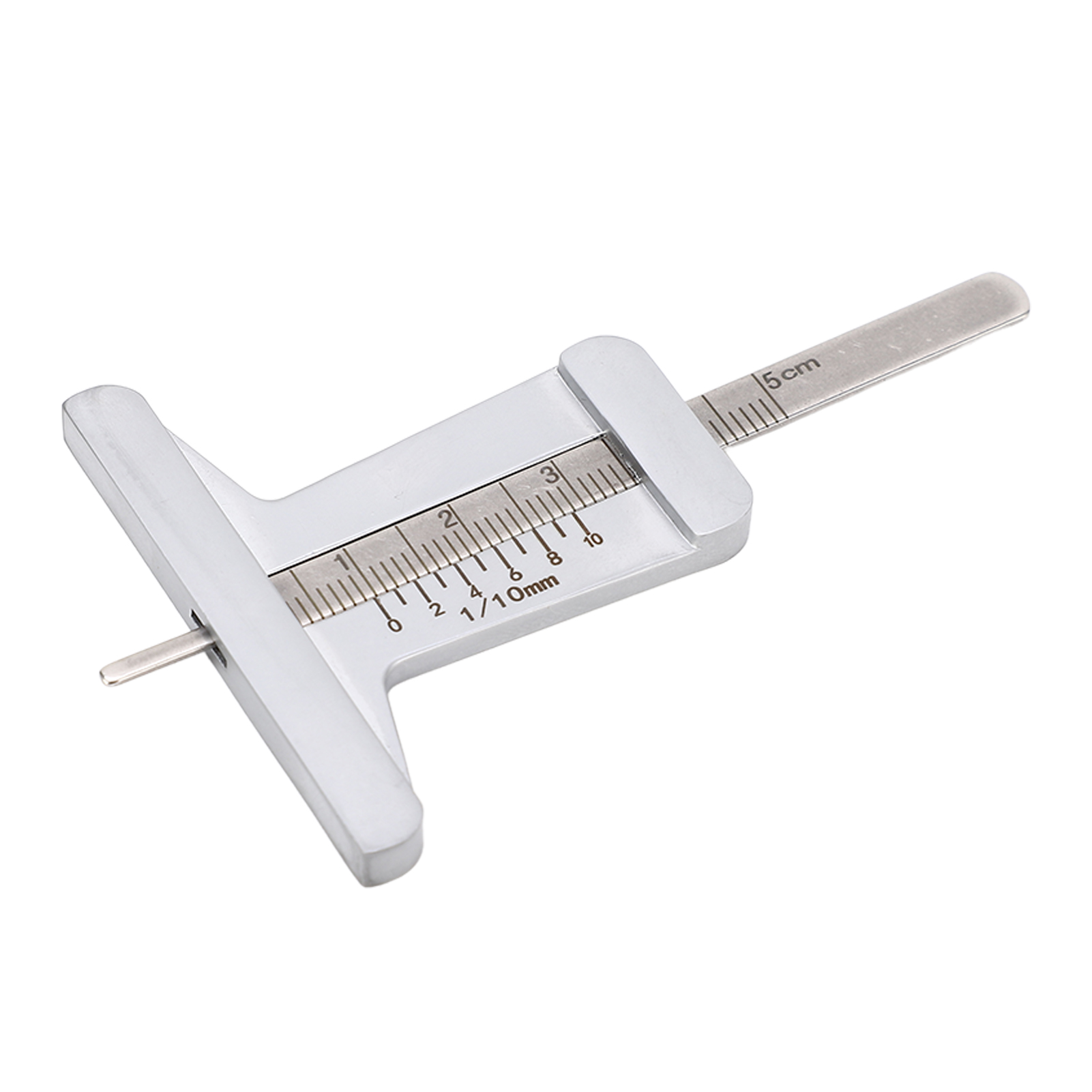 Tragbarer Reifenprofiltiefenmesser Aus Edelstahl (0-50 Mm) Für Autos Und Motorräder