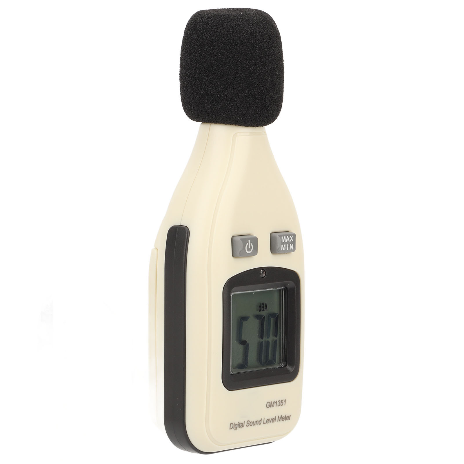 Tragbares Schallpegelmessgerät Mit Hintergrundbeleuchtetem Lcd-bildschirm, Messbereich Von 30 Bis 130 Db, Genauigkeit Von 0,1 Db.