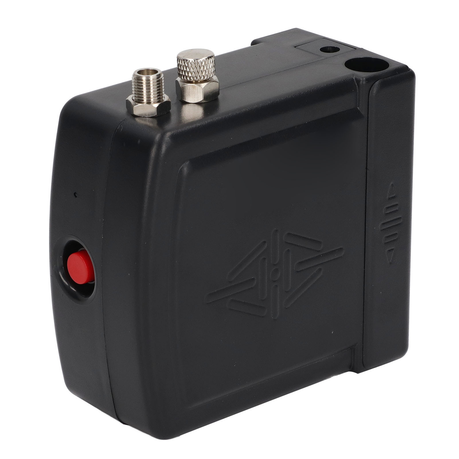 G1/8" Mini-luftkompressor-set, Abs-gehäuse, Tragbarer Luftkompressor Für Airbrush Und Tattoo, Ac 100–240 V, Schwarz, Eu-stecker
