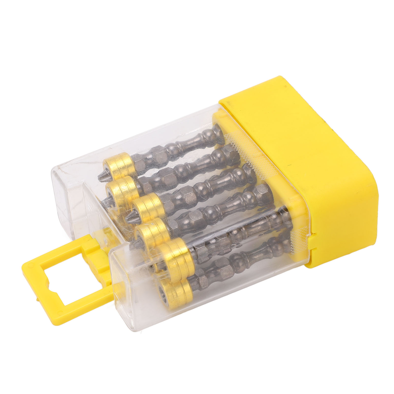 Set Mit 10 1/4"-doppelend-magnetschraubendreherbits, Sechskantschaft Und Kreuzschlitzkopf, Aus Legiertem Stahl Für Handbohrmaschinen
