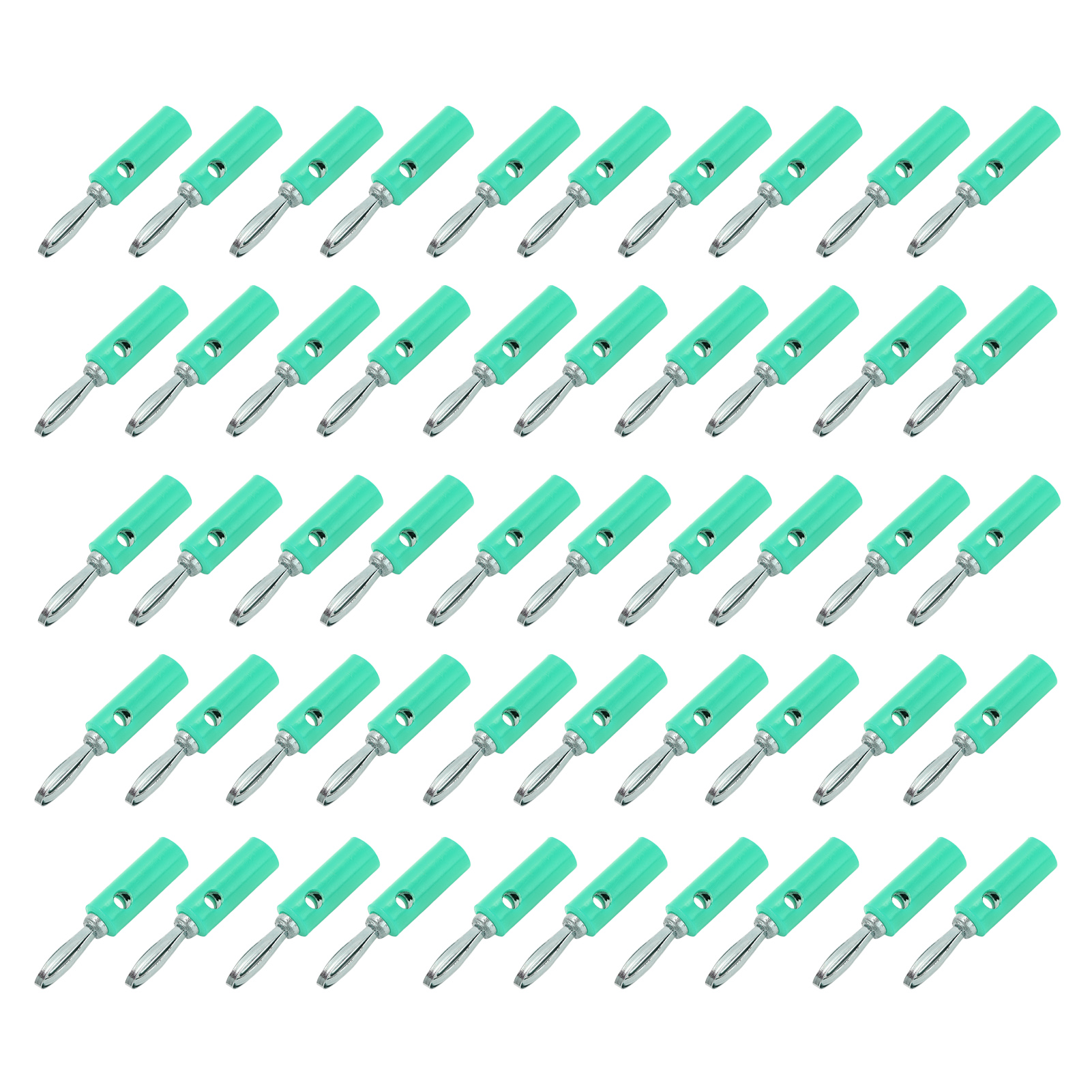 Jt-002 4-mm-bananenstecker, Neue Ausführung, Lötfrei, Anschluss Für Lehrmittel, Grün