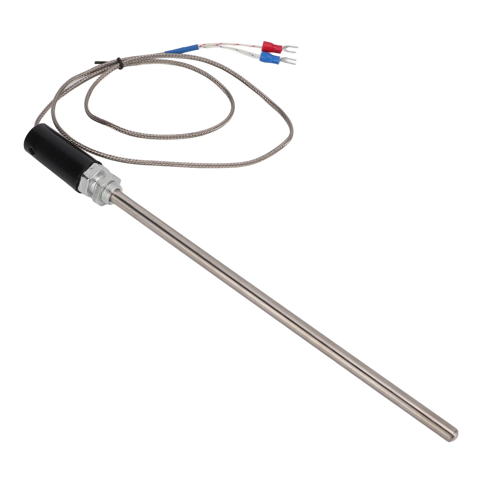 Thermoelement-sonde Typ K, Typ M12, Edelstahl, Temperatursensor, 1 M