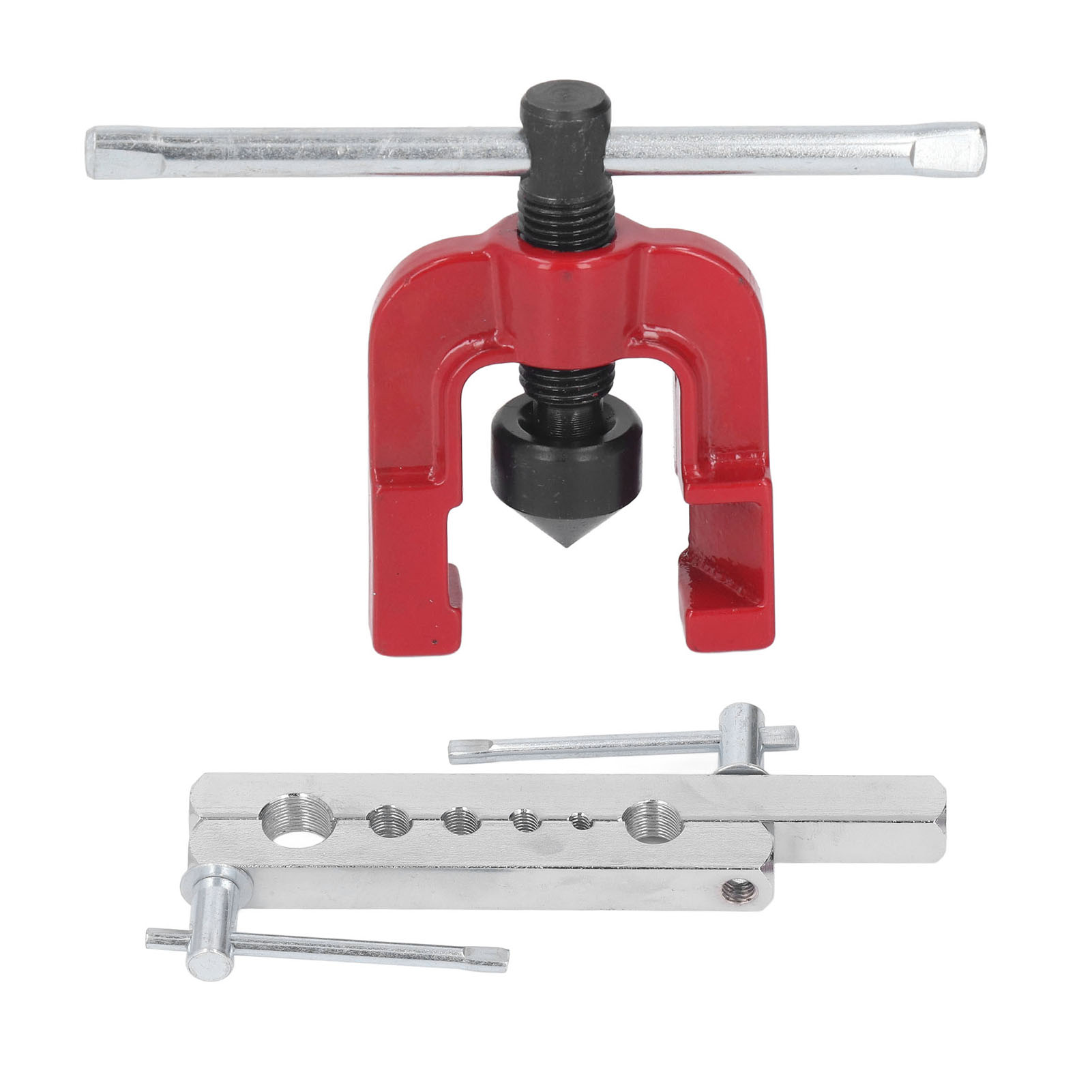 Aufweitwerkzeug Für Kupferrohre Mit Schablone Für Messing- Und Aluminiumrohre Mit Durchmessern Von 3/16 Zoll, 1/4 Zoll, 5/16 Zoll, 3/8 Zoll, 1/2 Zoll Und 5/8 Zoll.
