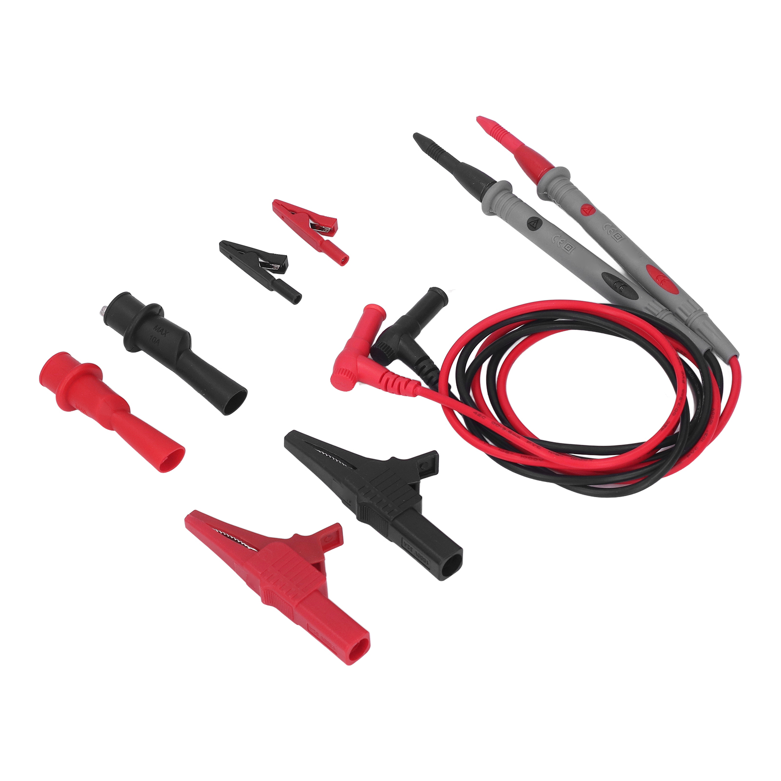 Kfz-multimeter-testset Mit Krokodilklemmen, Diagnose- Und Reparatursonden-set Jt8013