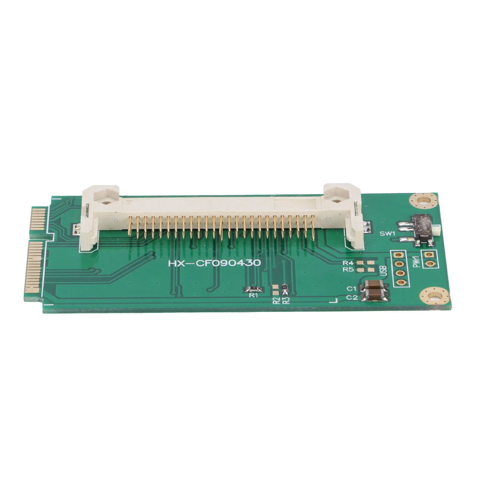 Cf-karte Auf Mini-pci-e-adapter: Treiberloser Konverter Für Dos, Windows Und Linux.
