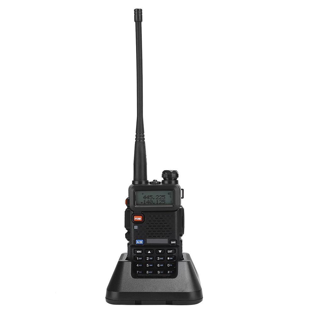 Bf Uv5r 8w Dualband-autofunkgerät, Zwei-wege-funkgerät Mit Eingebautem Akku (100-240v) (eu)