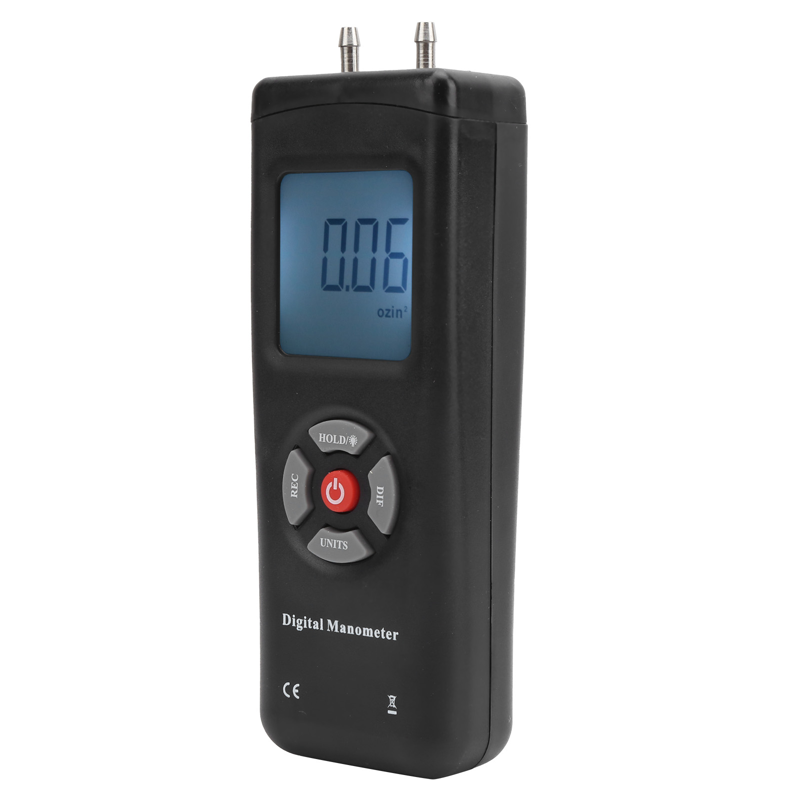 Tl101 Digitales Manometer, Differenzdruckanzeige (+5 Psi)