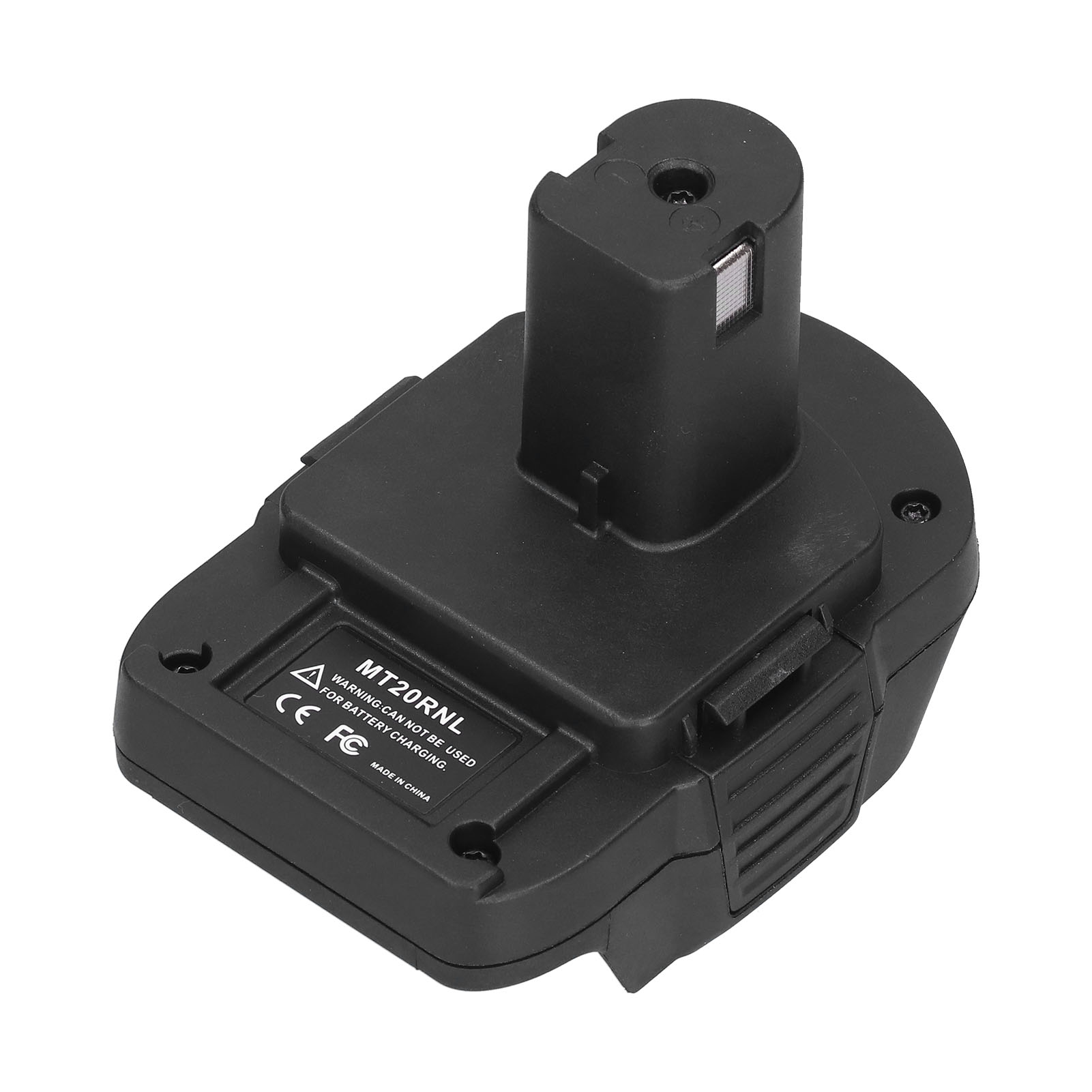 Akkuadapter Für 20 (18)v Lithium-akkus Für Ryobi Elektrowerkzeuge, Vernickelt, Mit Messinganschlussstück
