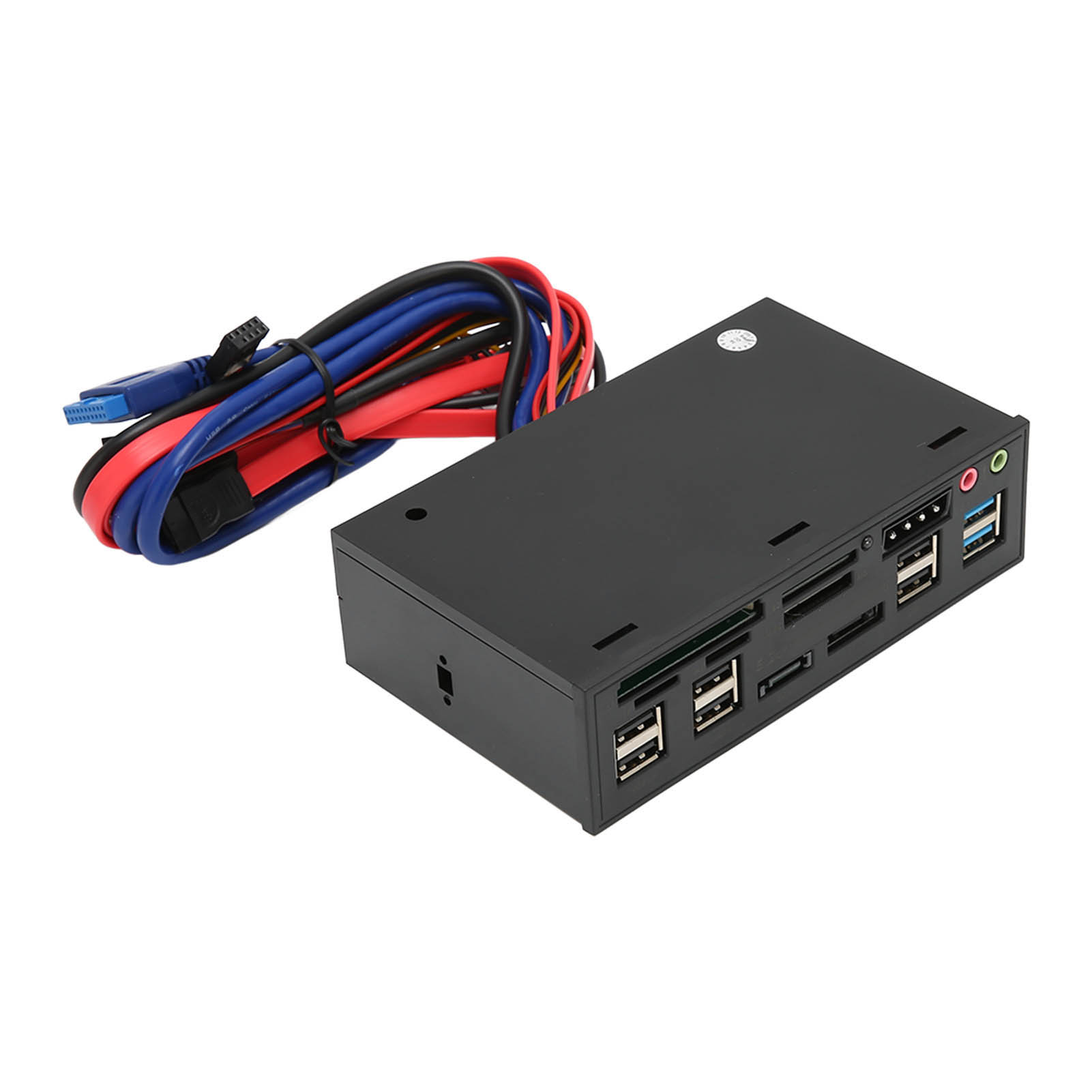 5,25-zoll-multimedia-frontpanel Mit Usb 3.0 (5 Gbit/s), Led-übertragungsanzeige Und Unterstützung Für M2-, Tf-, Mmc-, Ms- Und Cf-speicherkarten
