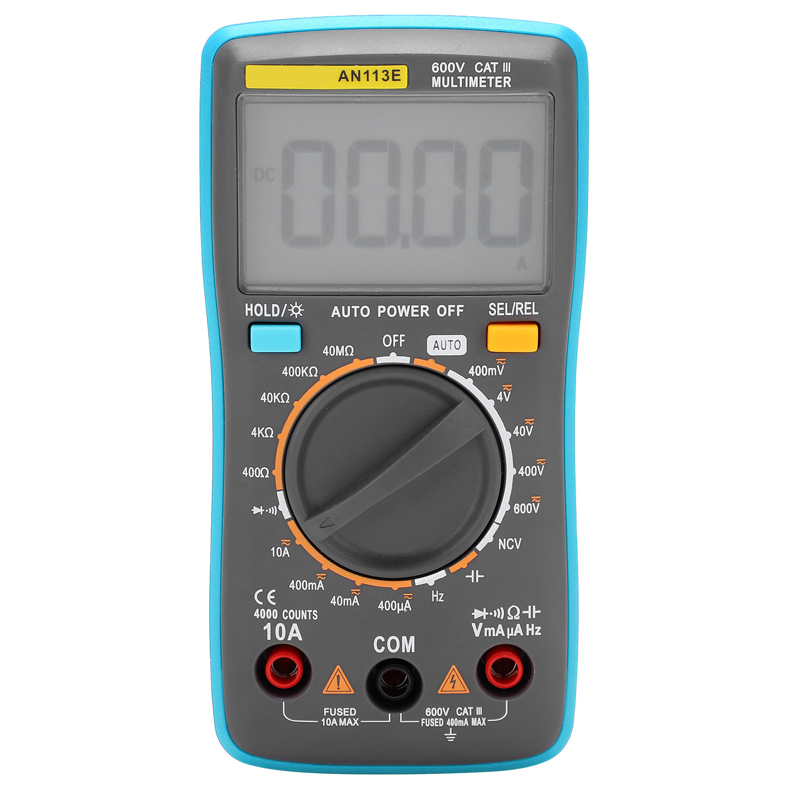 An113e Tragbares Digitales Multimeter Mit Hintergrundbeleuchteten Messleitungen Für Den Laborunterricht (factoryblue)