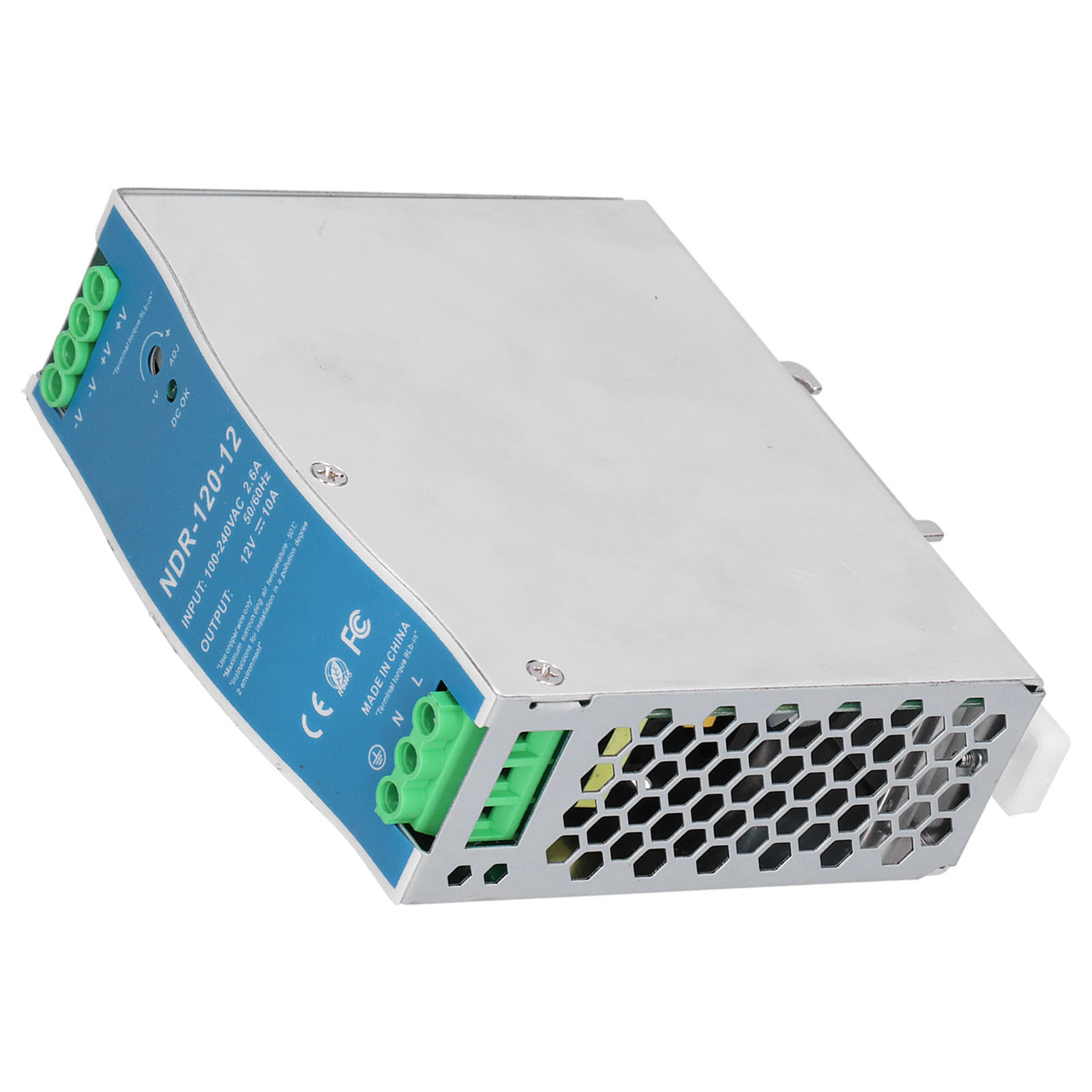 Ndr-120-12 10a 120w Schienennetzteil, Industrielles Wechselstrom-schienennetzteil 100-240v