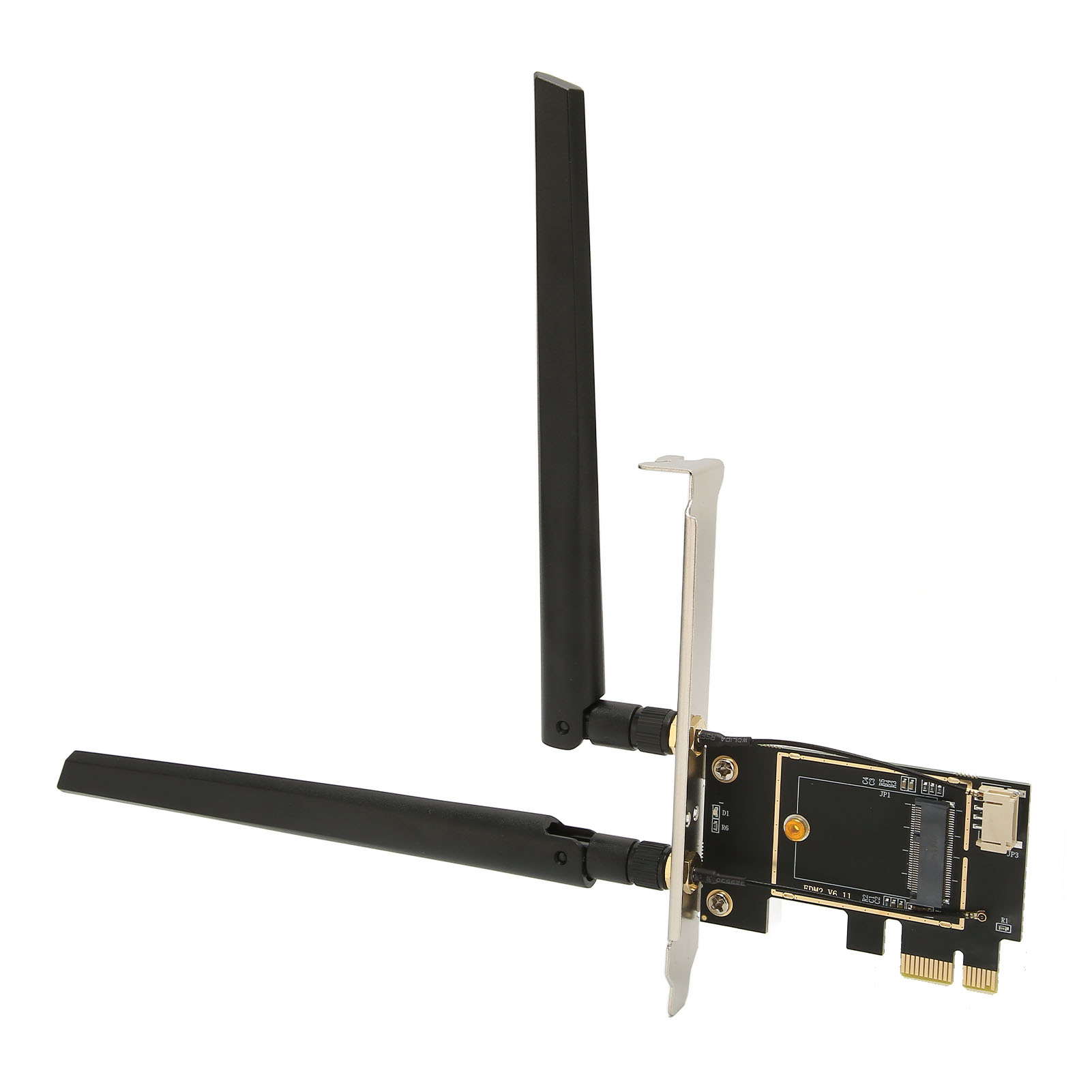 Ngff M.2 Zu Pcie Plug-and-play-adapterkarte, Ngff Zu Pcie Wireless-netzwerkadapterkarte Mit Integrierter Antenne (elite-modell).