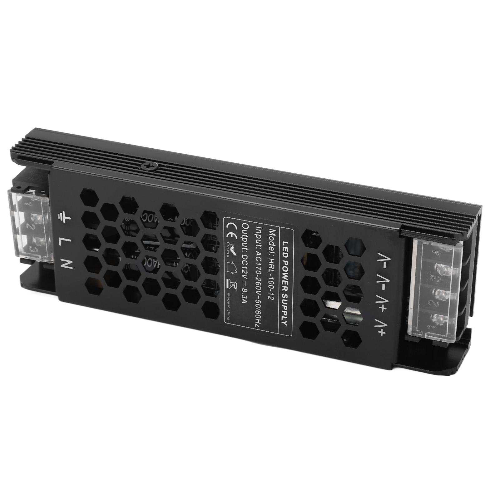 Led-netzteil, Wechselstromeingang 170–260 V, Ausgang 100 W, Spannungswandler Für Led-streifen, 12 V Gleichstrom