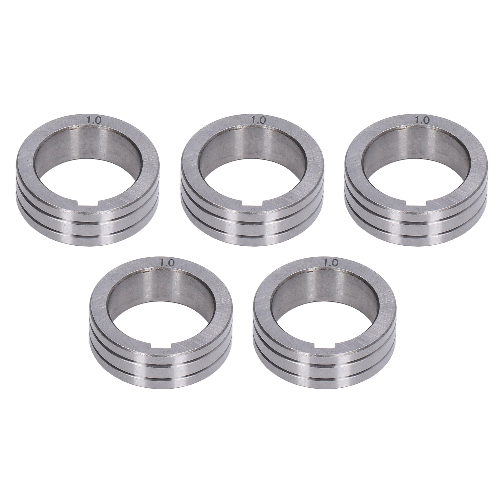 Satz Mit 5 Schweißdrahtvorschubrollen, 0,8 Bis 1,0 Mm Nut, Für Binzel Schweißgerät