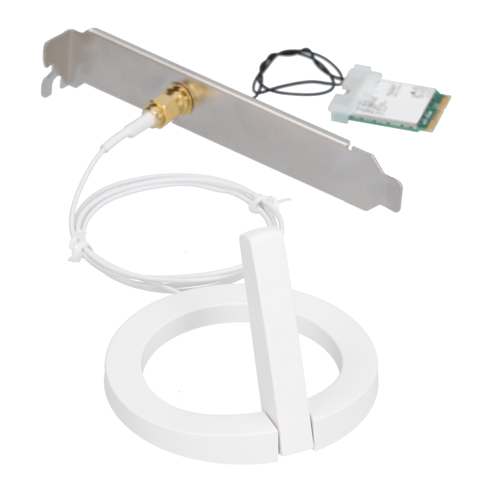 Dualband-2,4-ghz-/5-ghz-m.2-wlan-netzwerkkarte Mit Antenne Für Asus-computer