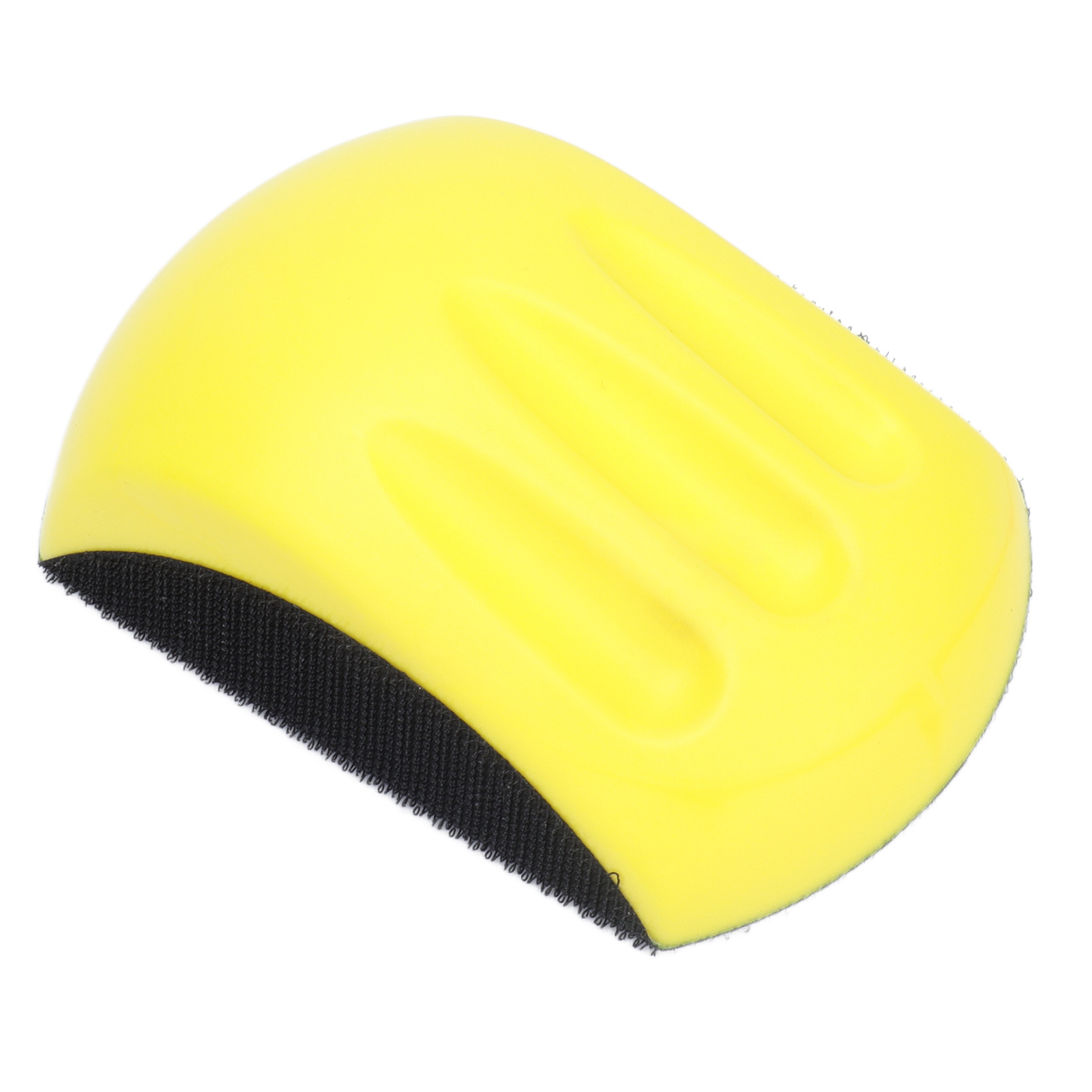 Mausförmiger Handschleifklotz, Klett-polierpad Aus Nylonschaum, Holzbearbeitungswerkzeug, 12,7 Cm (5 Zoll)