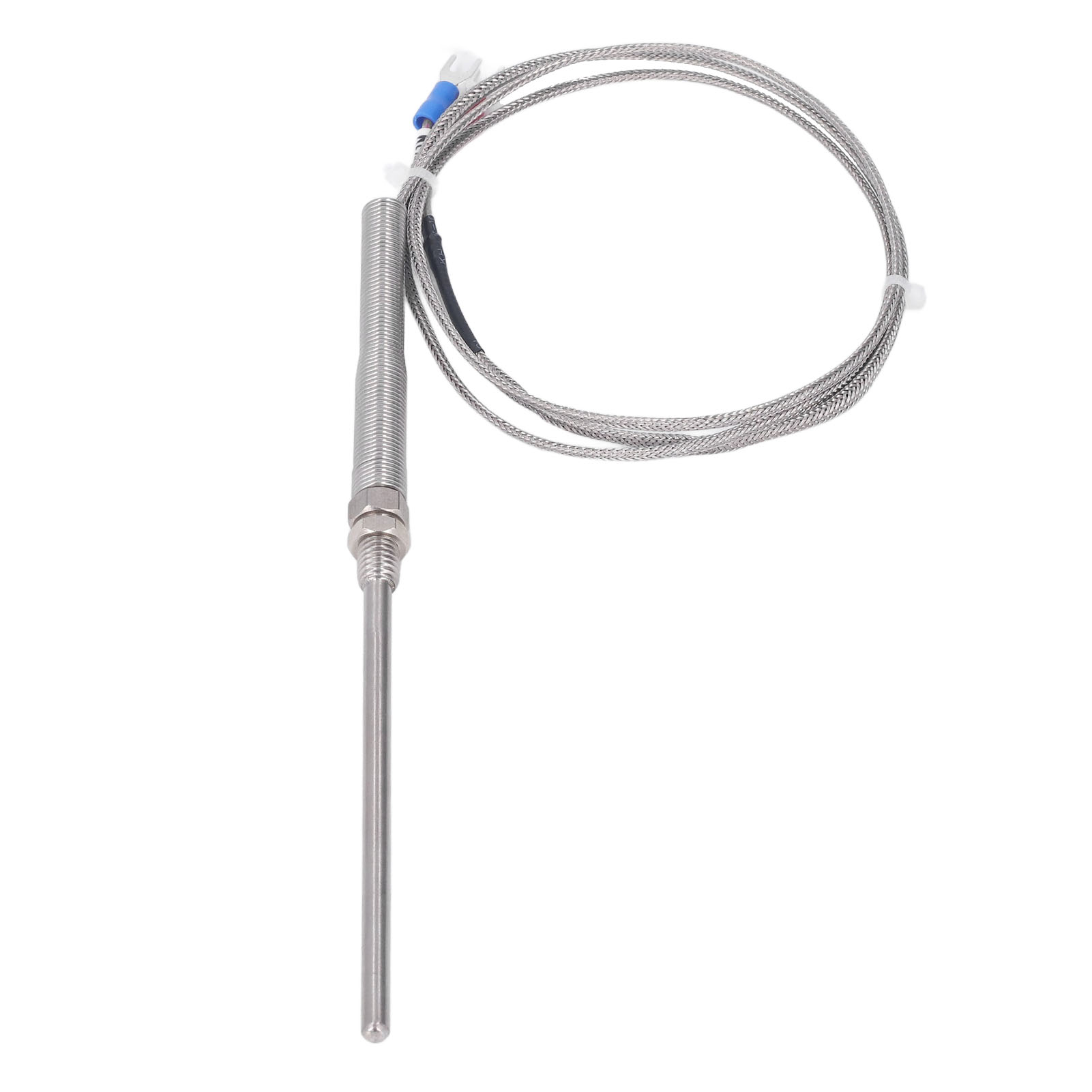 Thermoelement-sonde Typ K, Temperatursensor, Detektor, Edelstahl 304, Gewinde M8, 2 Meter