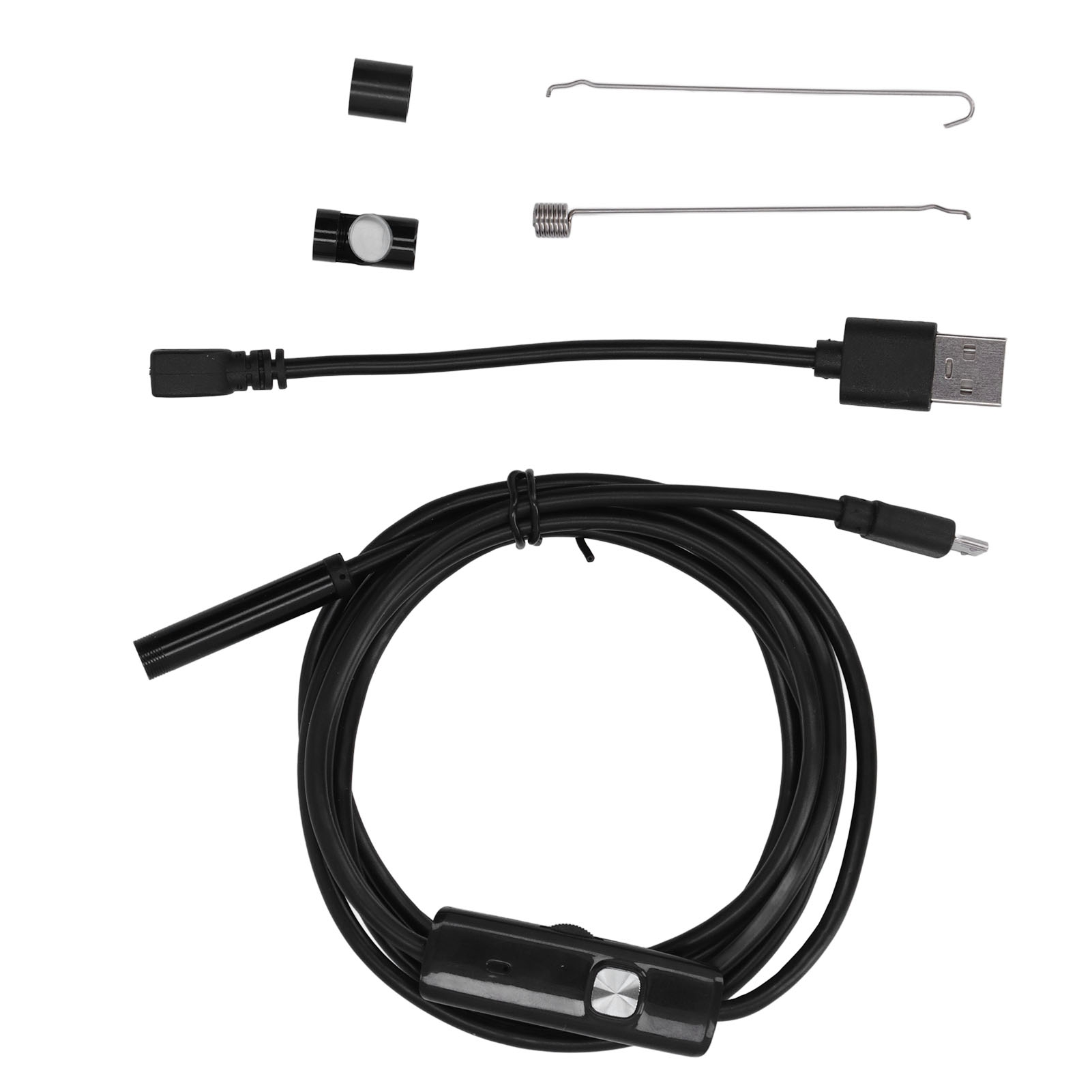 Industrielles Usb-endoskop Mit 6 Leds, 7-mm-sonde, Rohrinspektionskamera, Ip67 Wasserdicht, 1 Meter / 3,3 Fuß Reichweite.