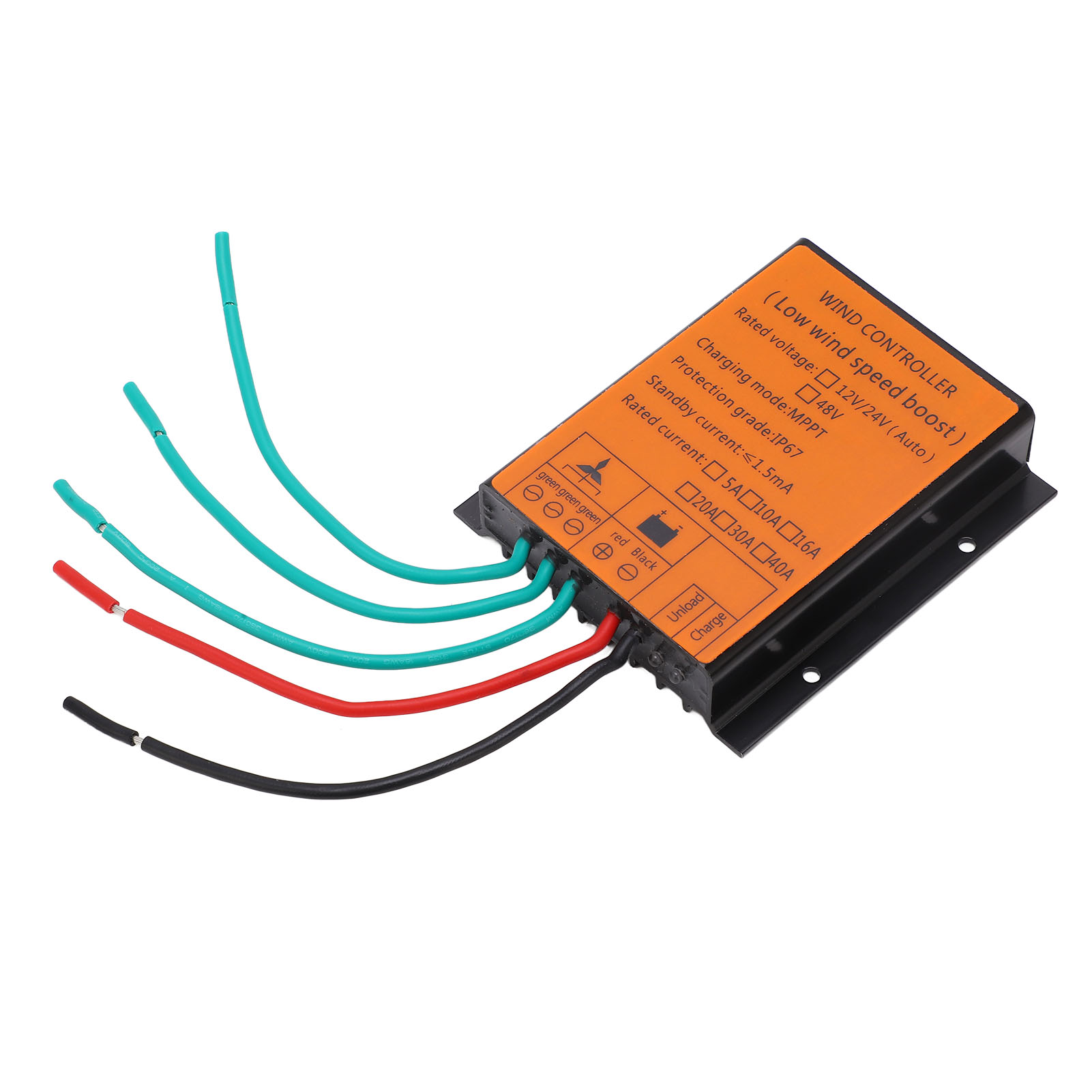 48v Mppt-windkraftanlagenregler Mit Led-anzeige Und Lastregelung Für 400w-netzteil