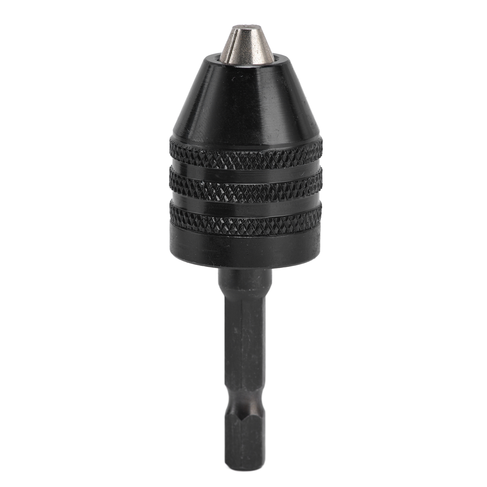 Adapter/konverter Für Schnellspannbohrfutter, 3-backen, 1/4"-sechskantschaft, Schlagschrauberbit, 0,6 Bis 8 Mm, Schwarz