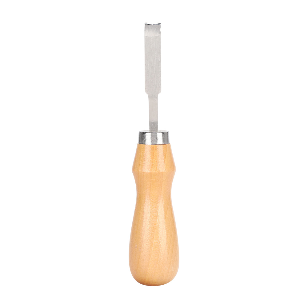 Französisches Abschrägmesser Mit Breiter Klinge Für Lederarbeiten (diy-werkzeug).