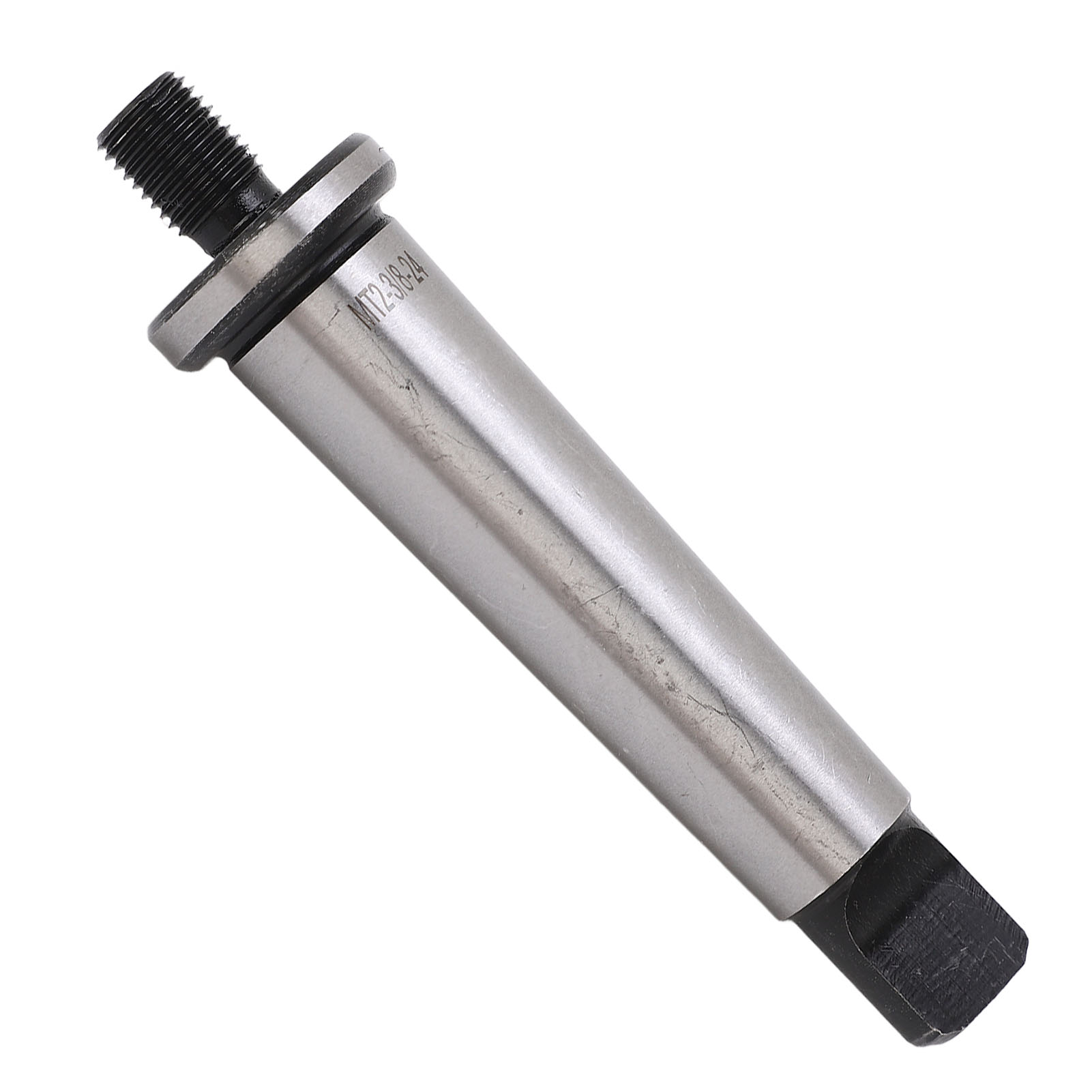 Mt2 Auf 3/8"-24 Gewinde Gehärteter Stahl Morsekonus Bohrfutteradapter Für Drehbank