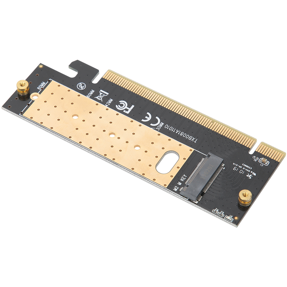 M.2-zu-pcie-3.0-x16-ssd-schnittstellenerweiterungskarte (m-key) Mit Kühlkörper Für Windows/linux/mac