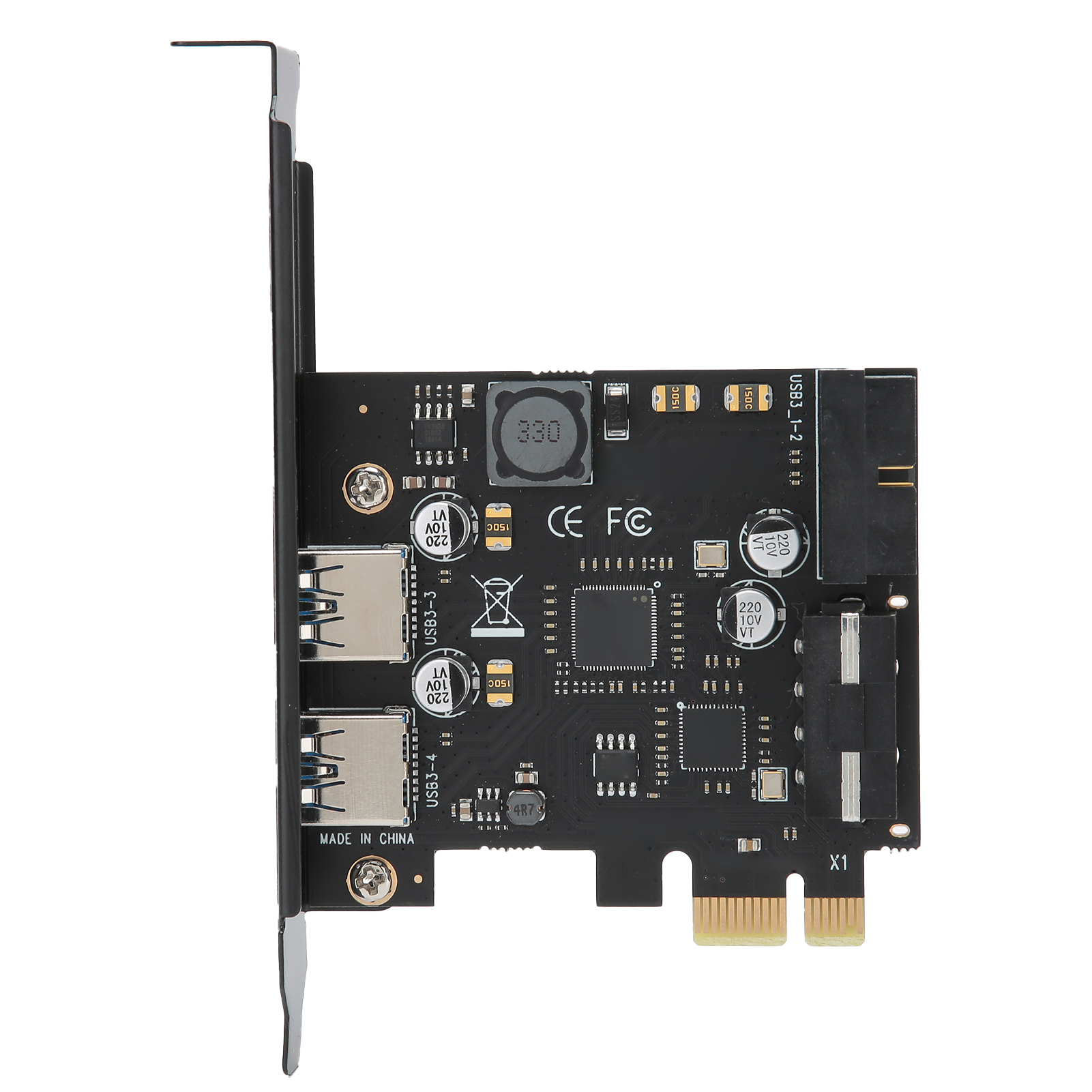 Stw3002 Pci Express Pcie Zu Usb 3.0 20-pin Desktop-erweiterungskarte