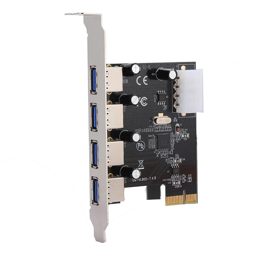 Ultraschnelle 5-gbit/s-pci-e-erweiterungskarte Auf 4 Usb 3.0 Express-anschlüsse (adapter)