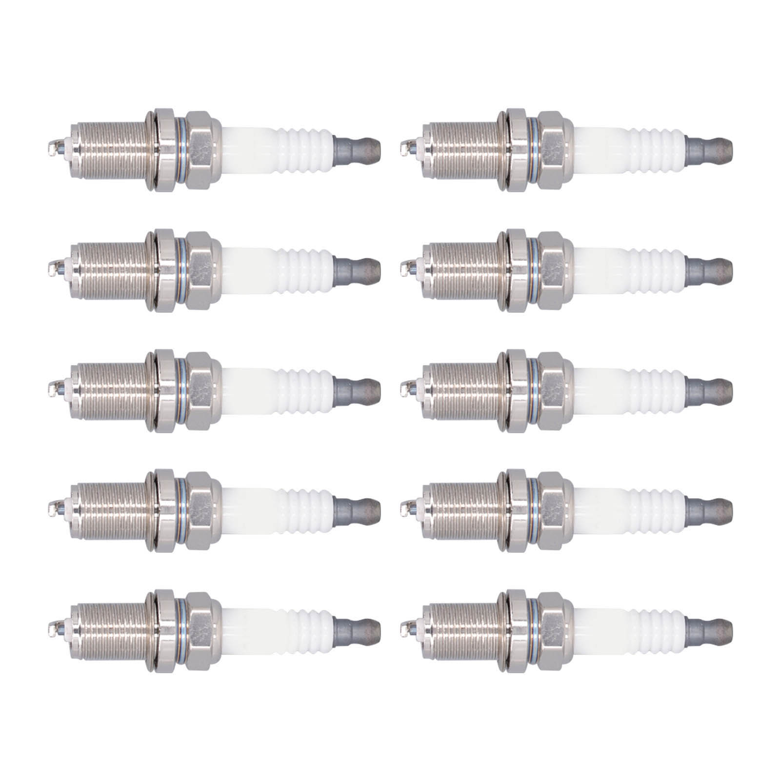 Packung Mit 10 K6rtc Ersatzzündkerzen Für Champion Rc12yc, Kompatibel Mit Kohler 12 132 02, 12 132 02-s Und 25 132 12-s Motoren.
