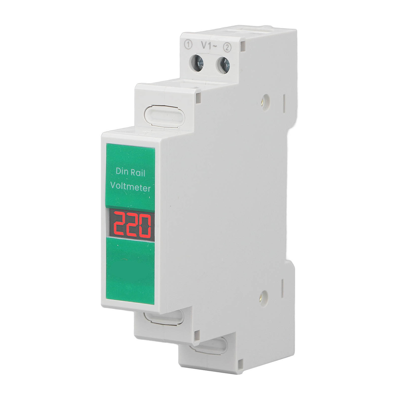 Tongou Smart Lcd Digitalvoltmeter Für Din-schienenmontage, Einphasen 60-450 V