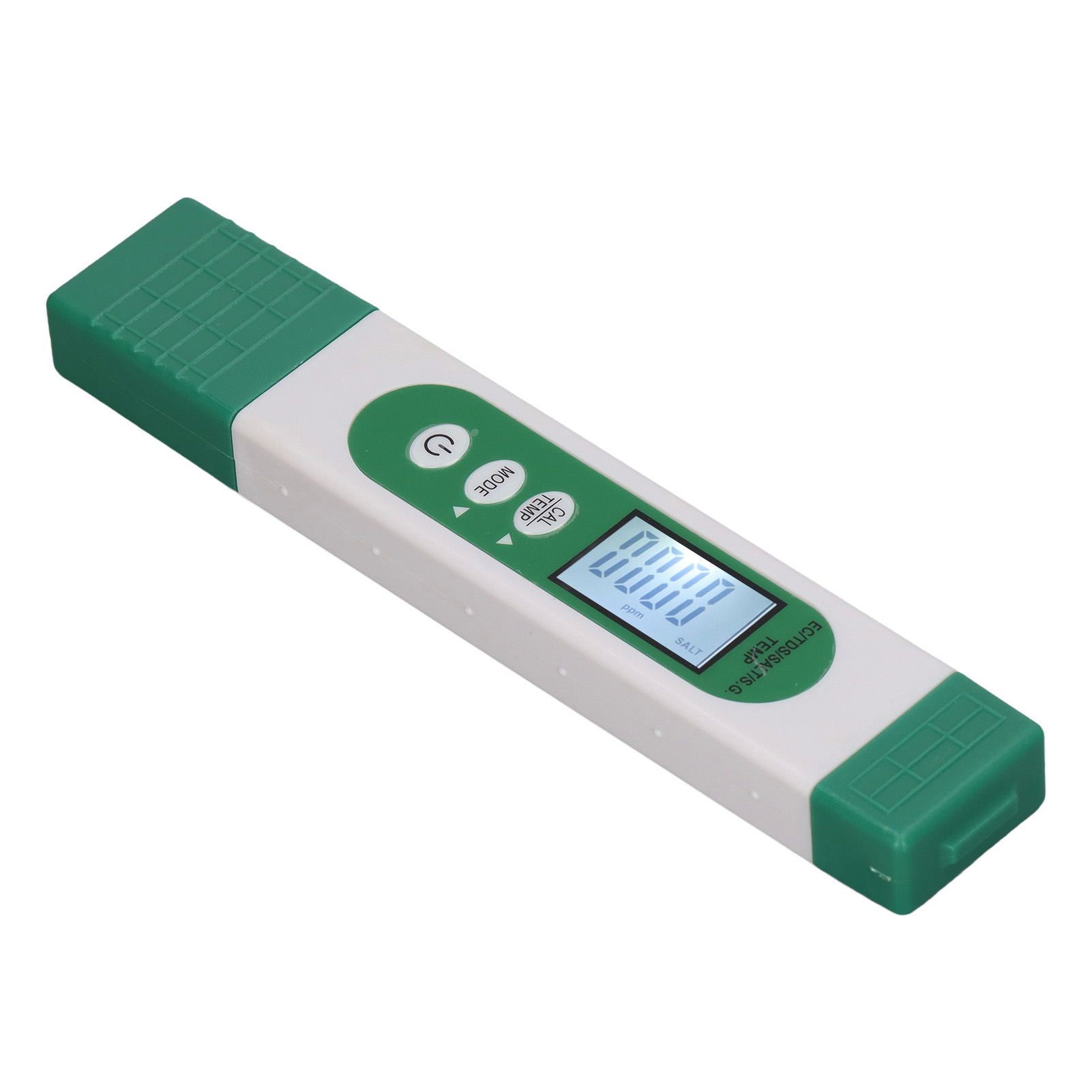 5-in-1-wasserqualitätsmessgerät: Ec, Sg, Salz, Tds, Temperatur. Tragbar Und Hochpräzise.