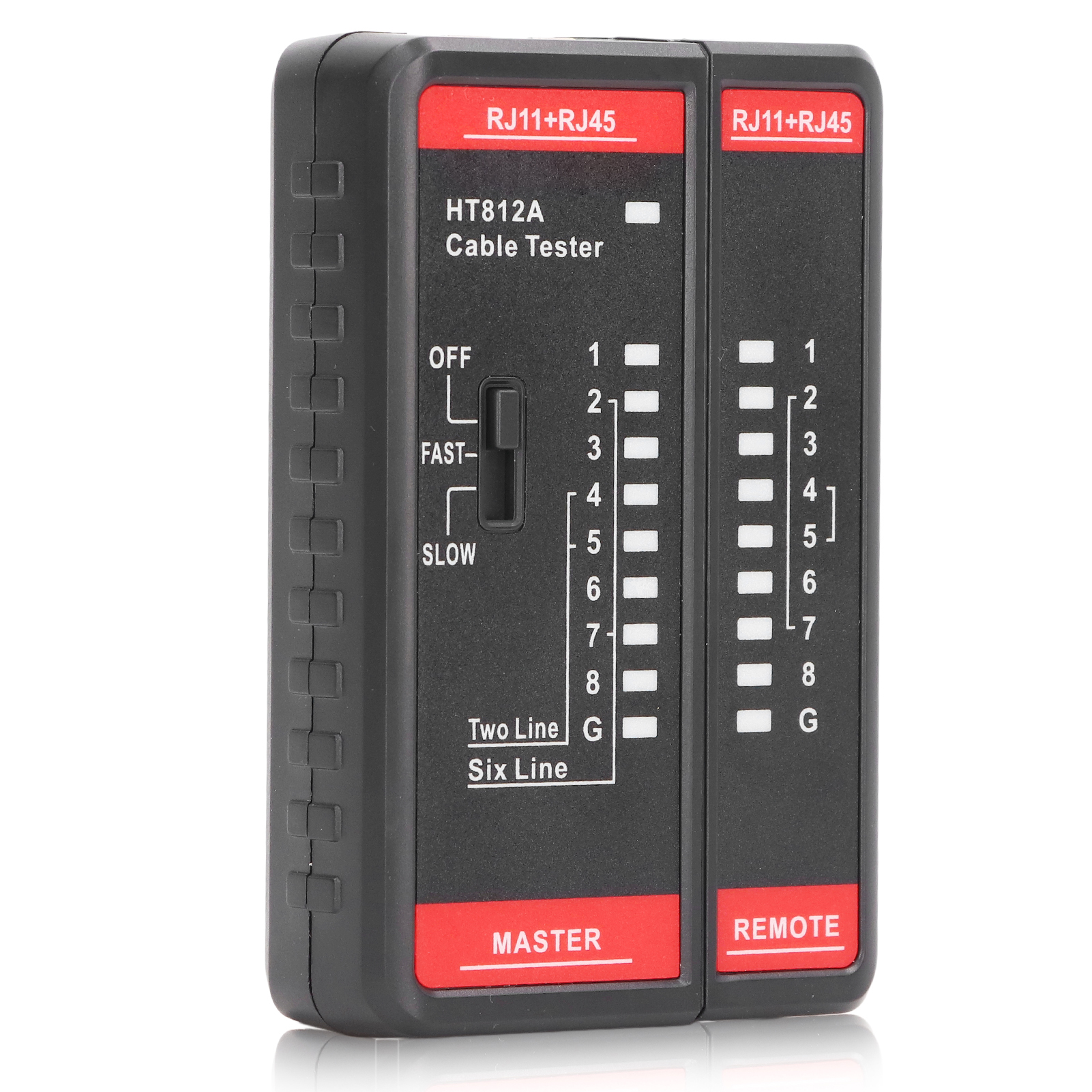 Rj11/rj45-netzwerkkabeltester Für Telefonleitungen, Ht812a Messzubehör