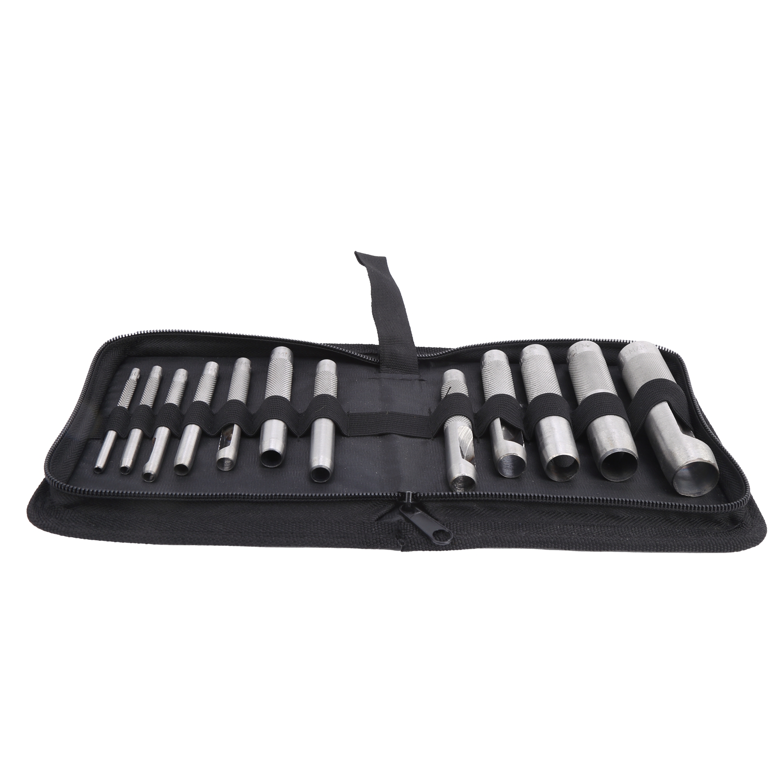 12 Lederlocher Aus Kohlenstoffstahl, Handlochwerkzeuge, 3–19 Mm